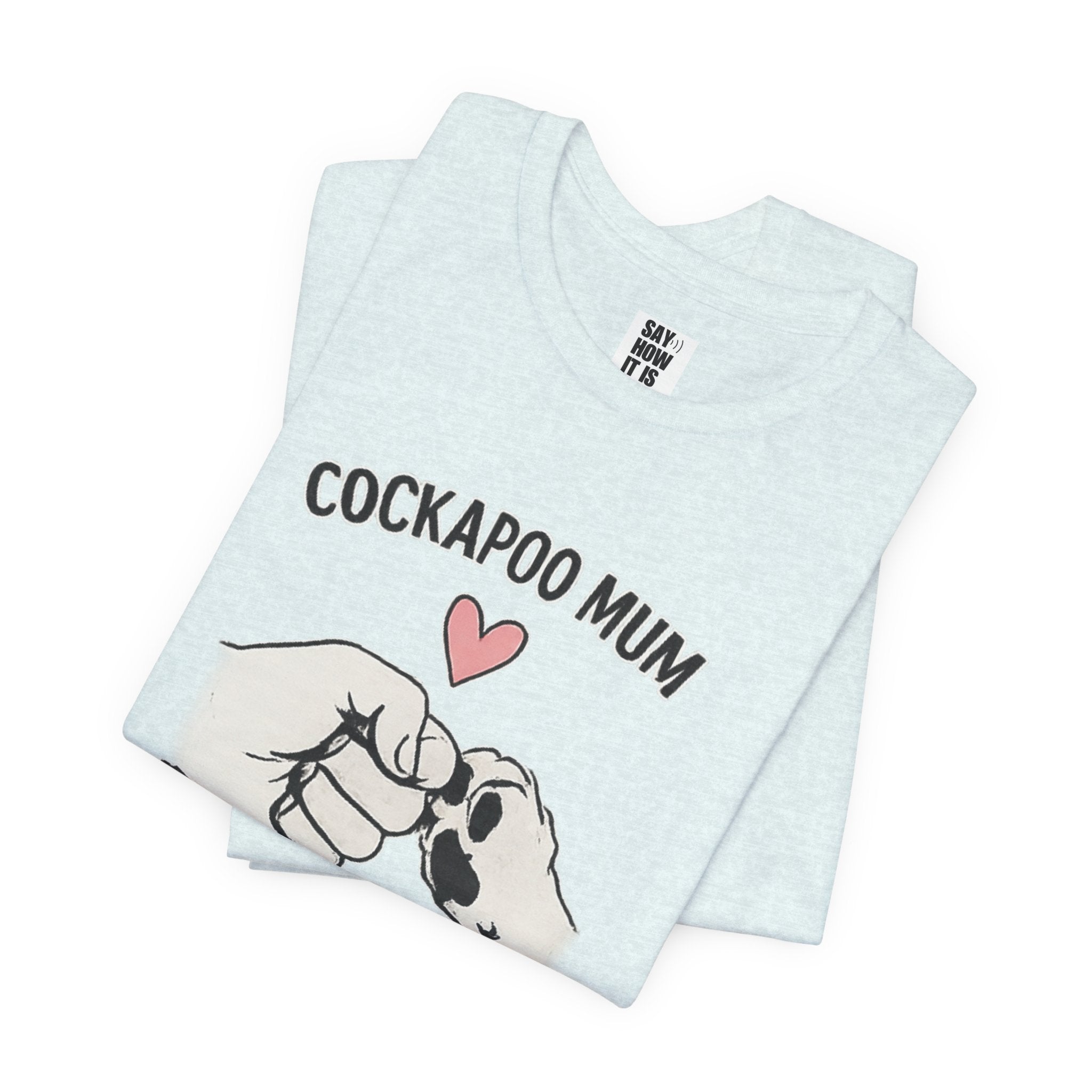 Cockapoo Mum T‑Shirt – "Partners in Crime for Life"