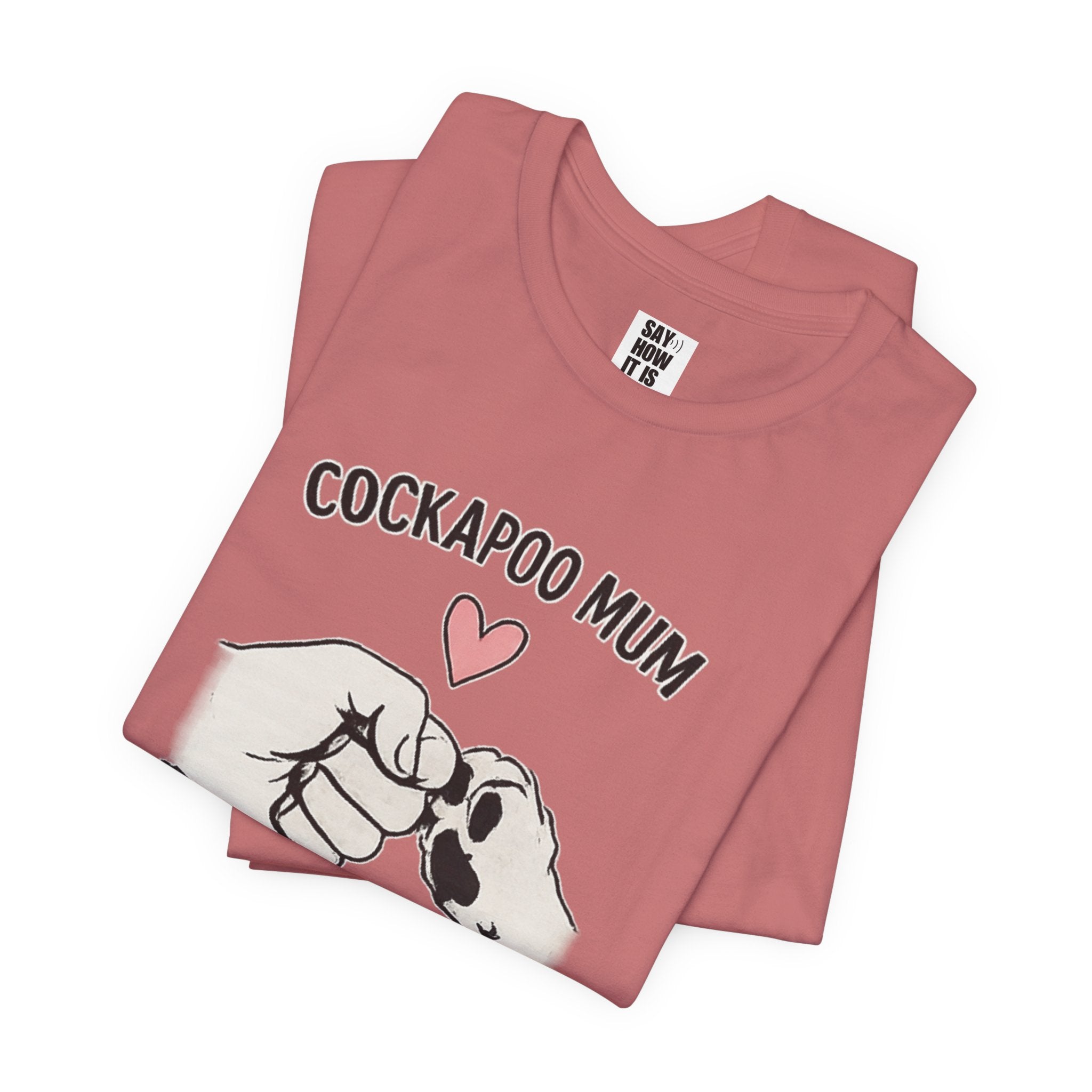 Cockapoo Mum T‑Shirt – "Partners in Crime for Life"
