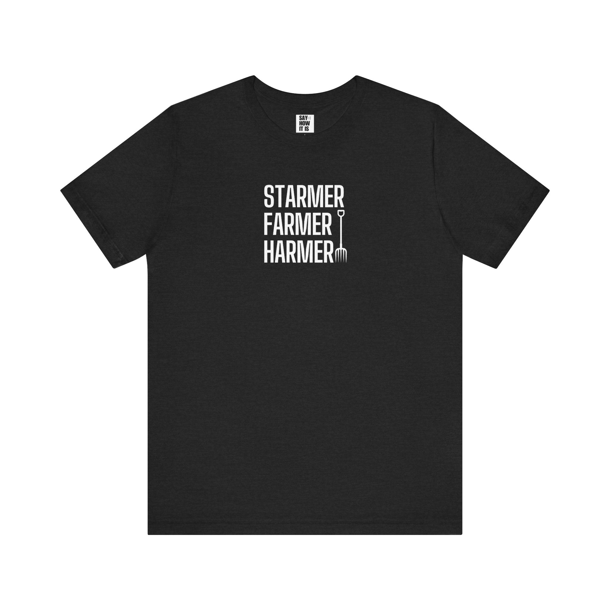 Starmer Farmer Harmer  - Unisex t-shirt