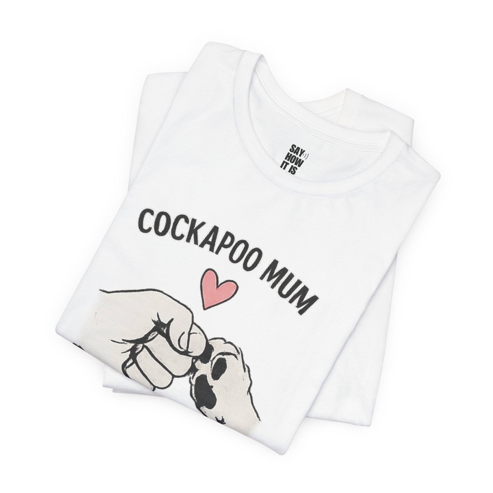 Cockapoo Mum T‑Shirt – "Partners in Crime for Life"