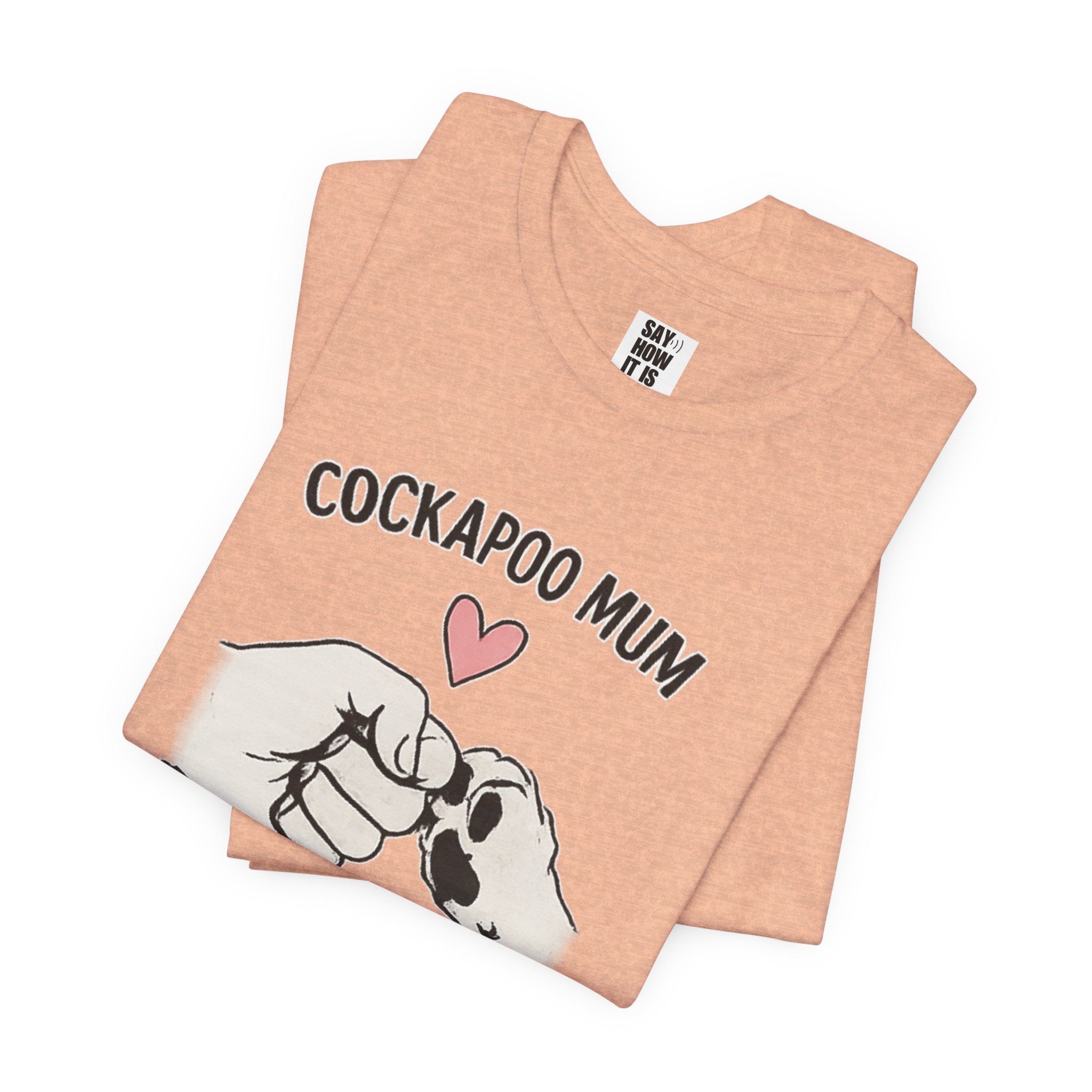 Cockapoo Mum T‑Shirt – "Partners in Crime for Life"