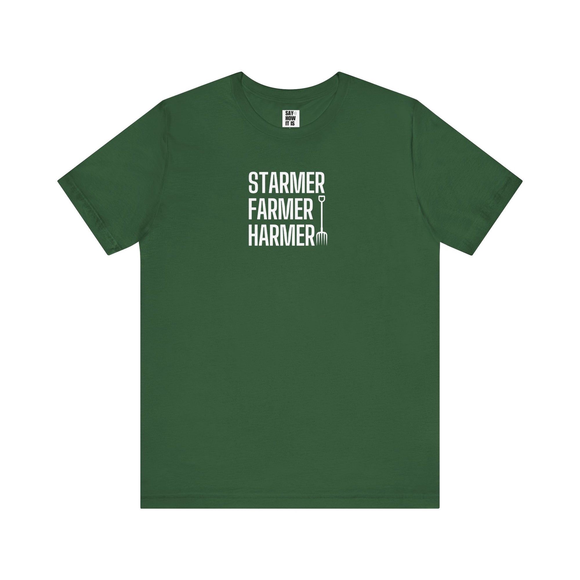 Starmer Farmer Harmer  - Unisex t-shirt