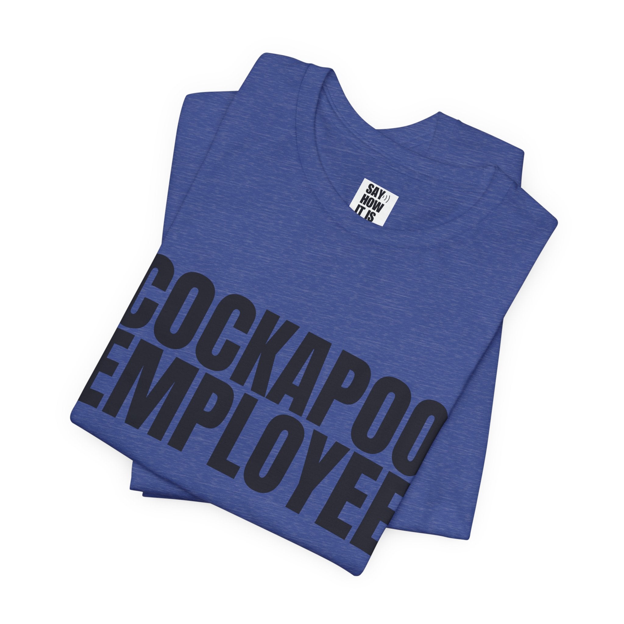 Cockapoo Employee T‑Shirt — Funny Dog Lover Tee