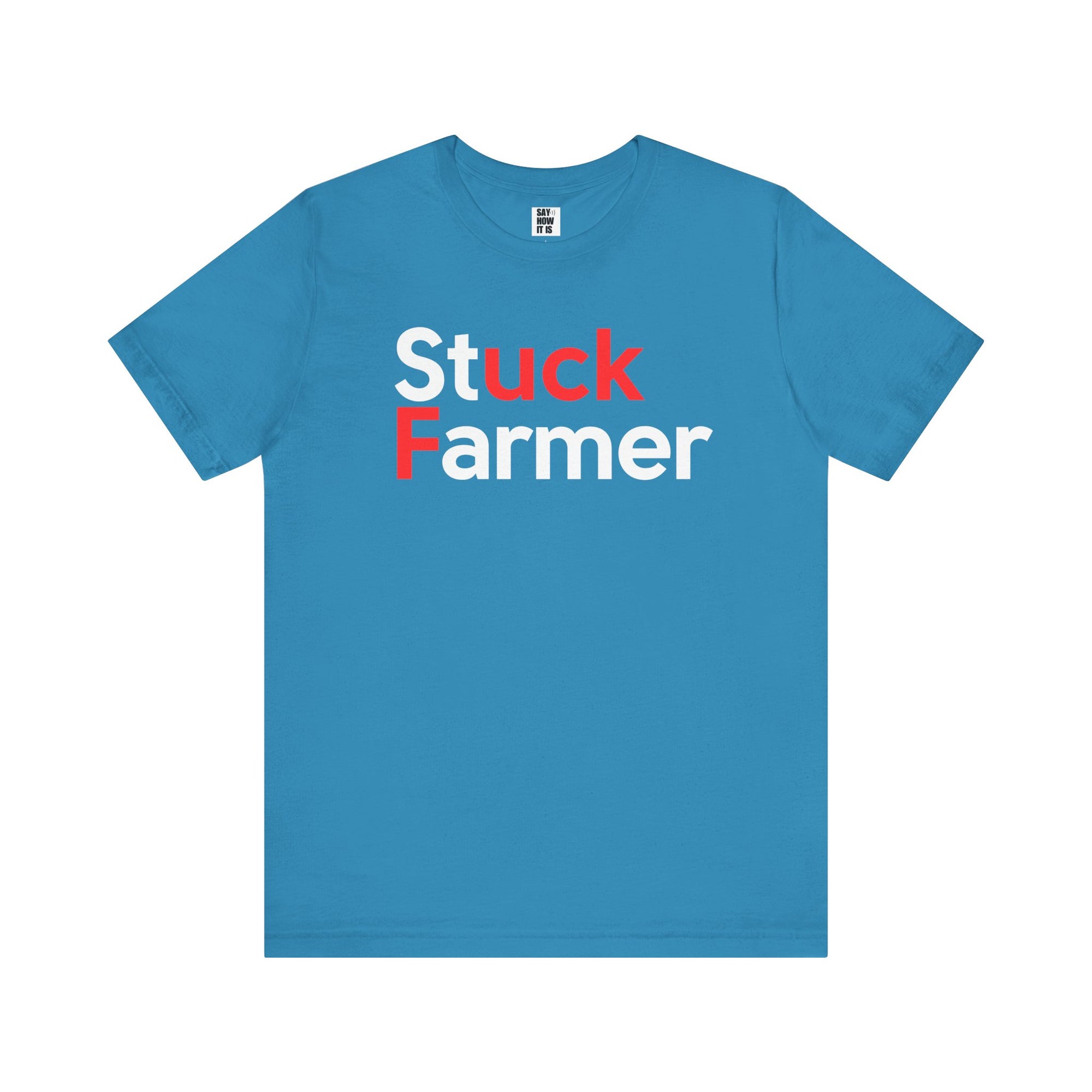 Stuck Farmer  - Unisex Tee t-shirt