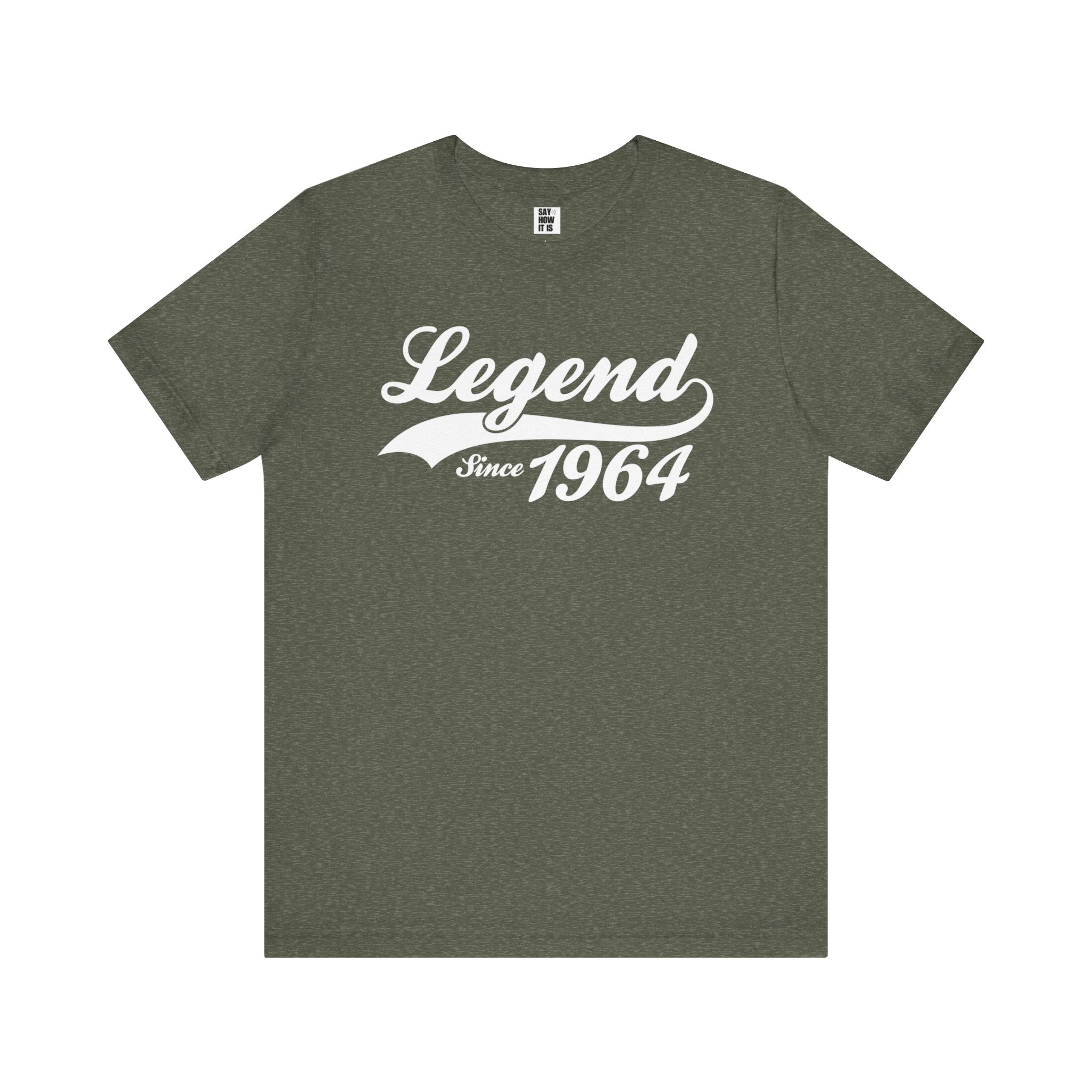 60th Birthday Legend Since 1964 Unisex Tee
