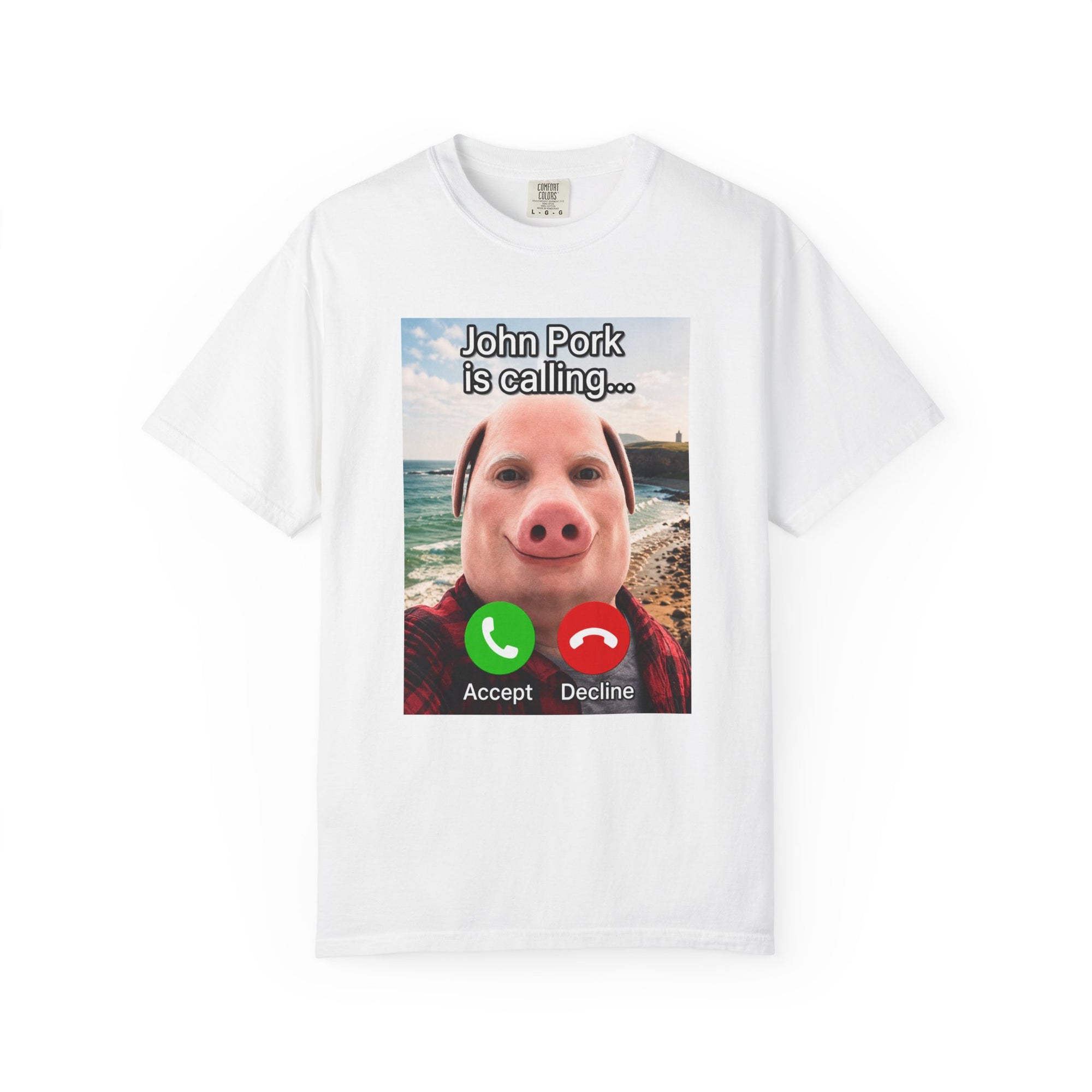 John Pork Calling T-shirt