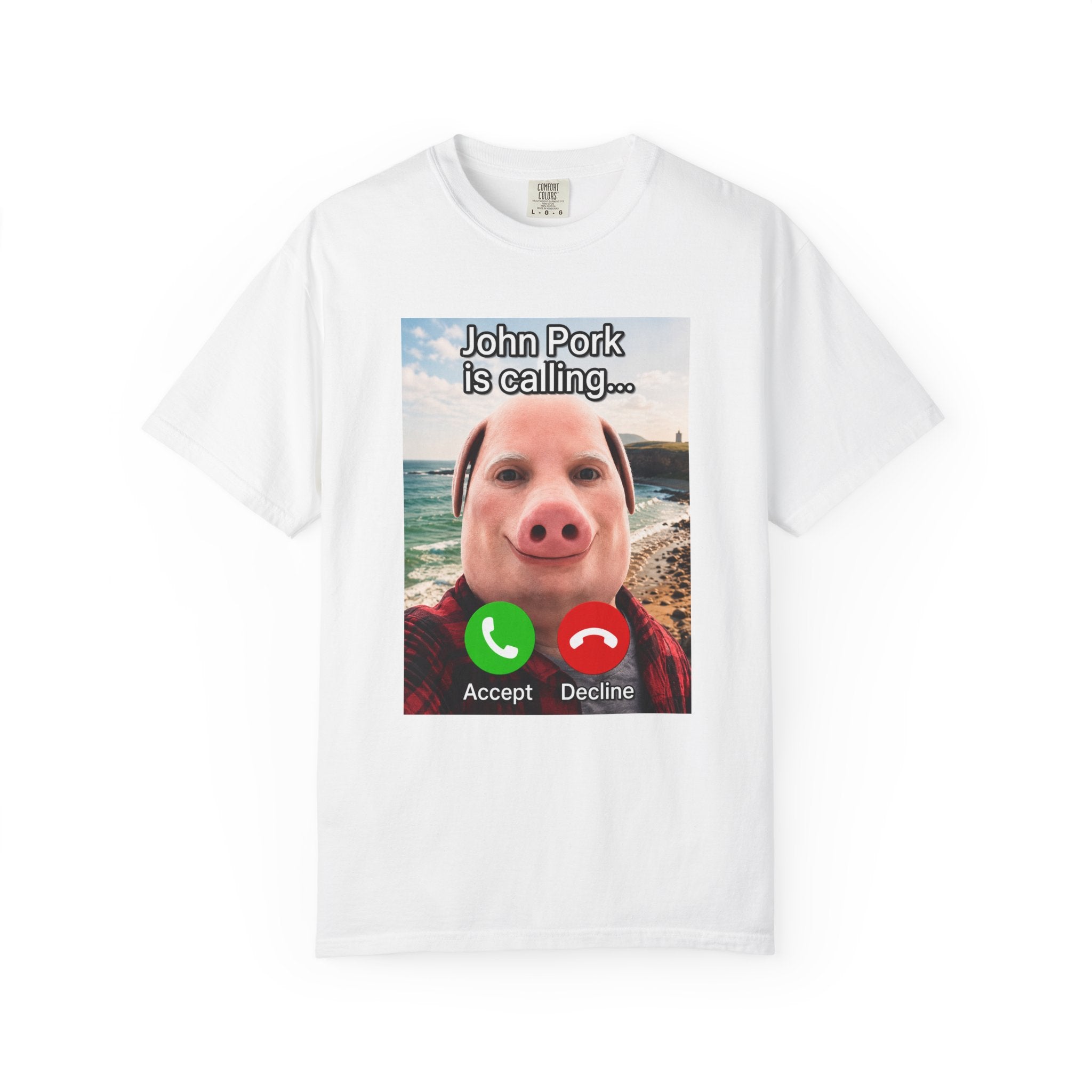 John Pork Calling T-shirt