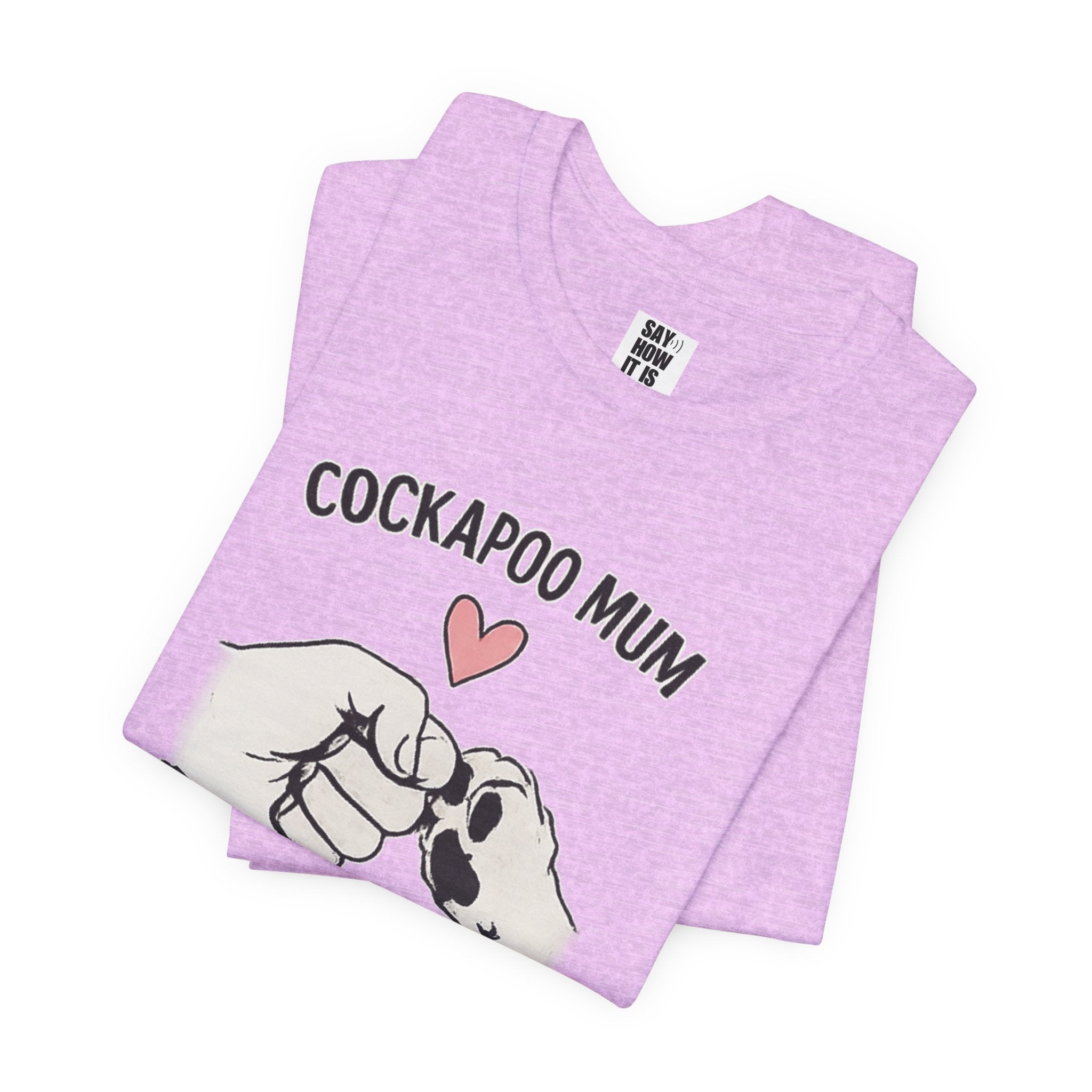 Cockapoo Mum T‑Shirt – "Partners in Crime for Life"