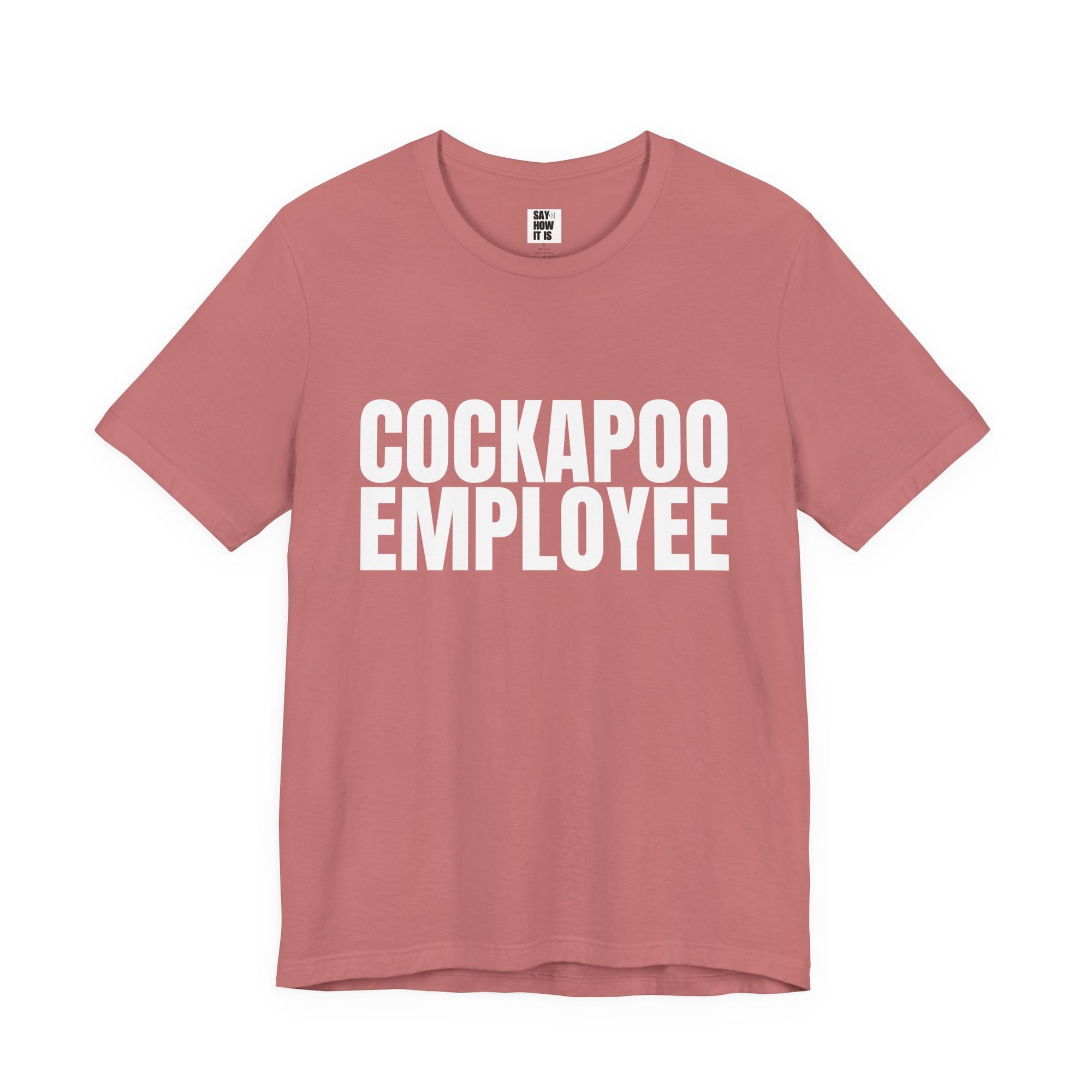 Cockapoo Employee T-Shirt — Funny Dog Lover Tee