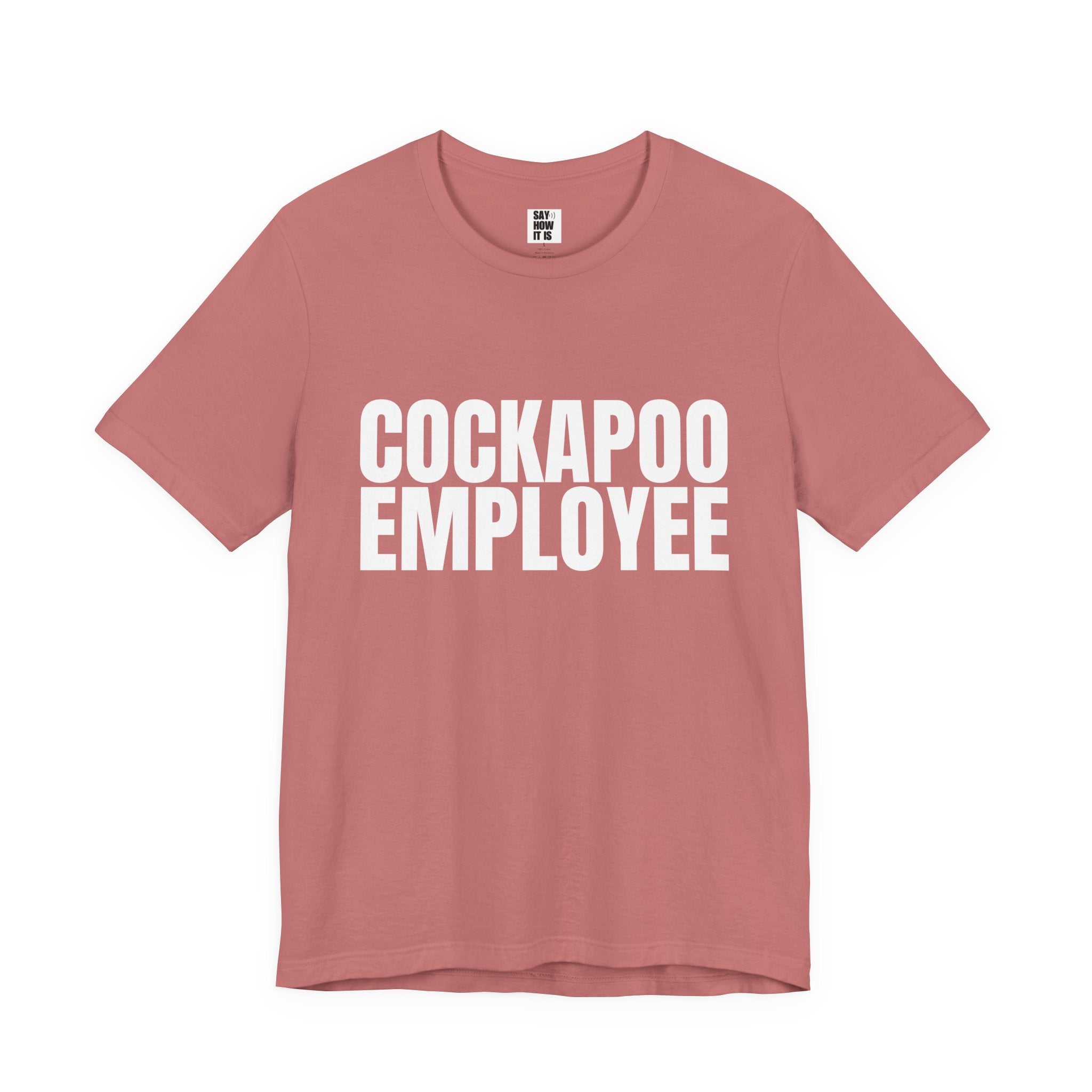 Cockapoo Employee T-Shirt — Funny Dog Lover Tee