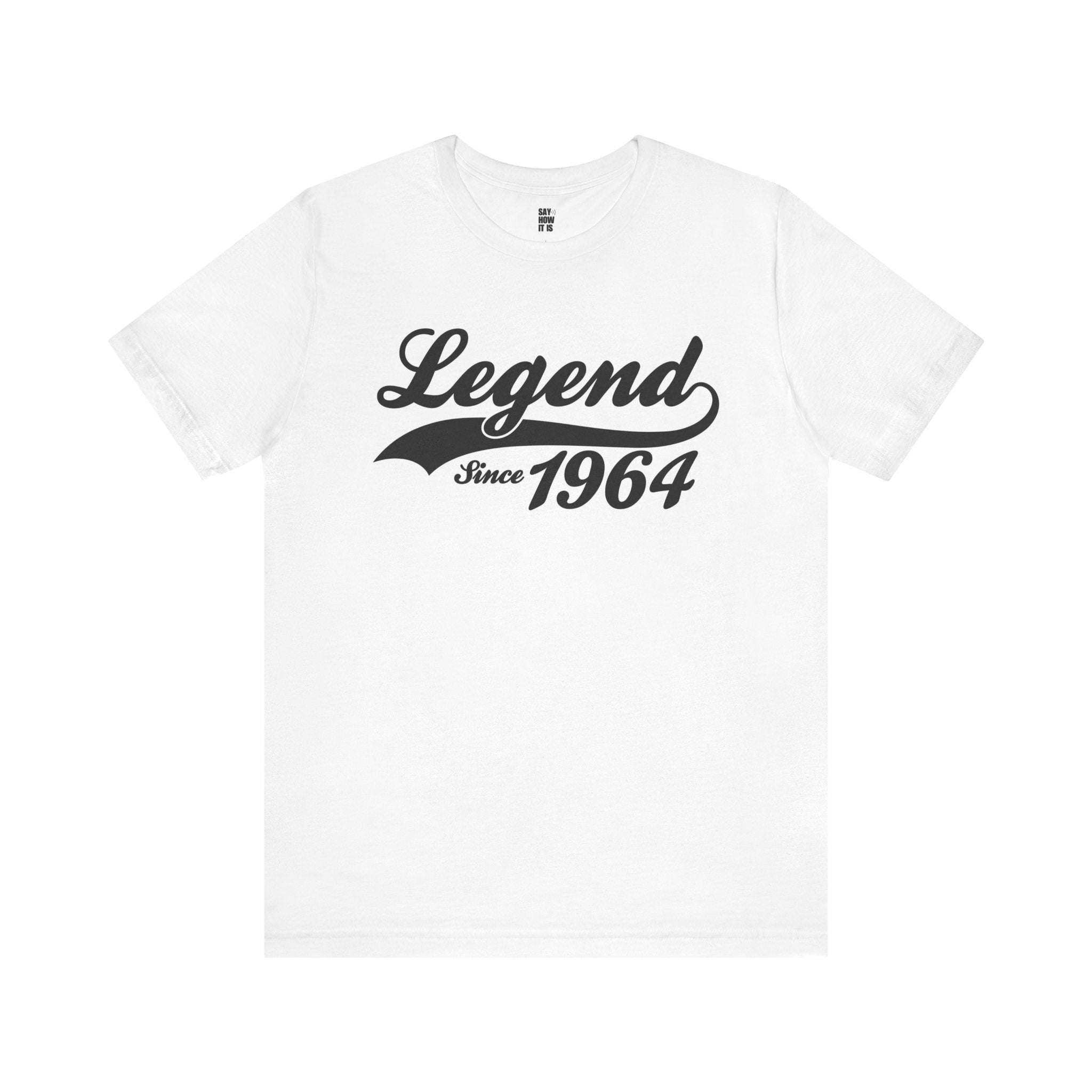 60th Birthday Legend Since 1964 Unisex Tee