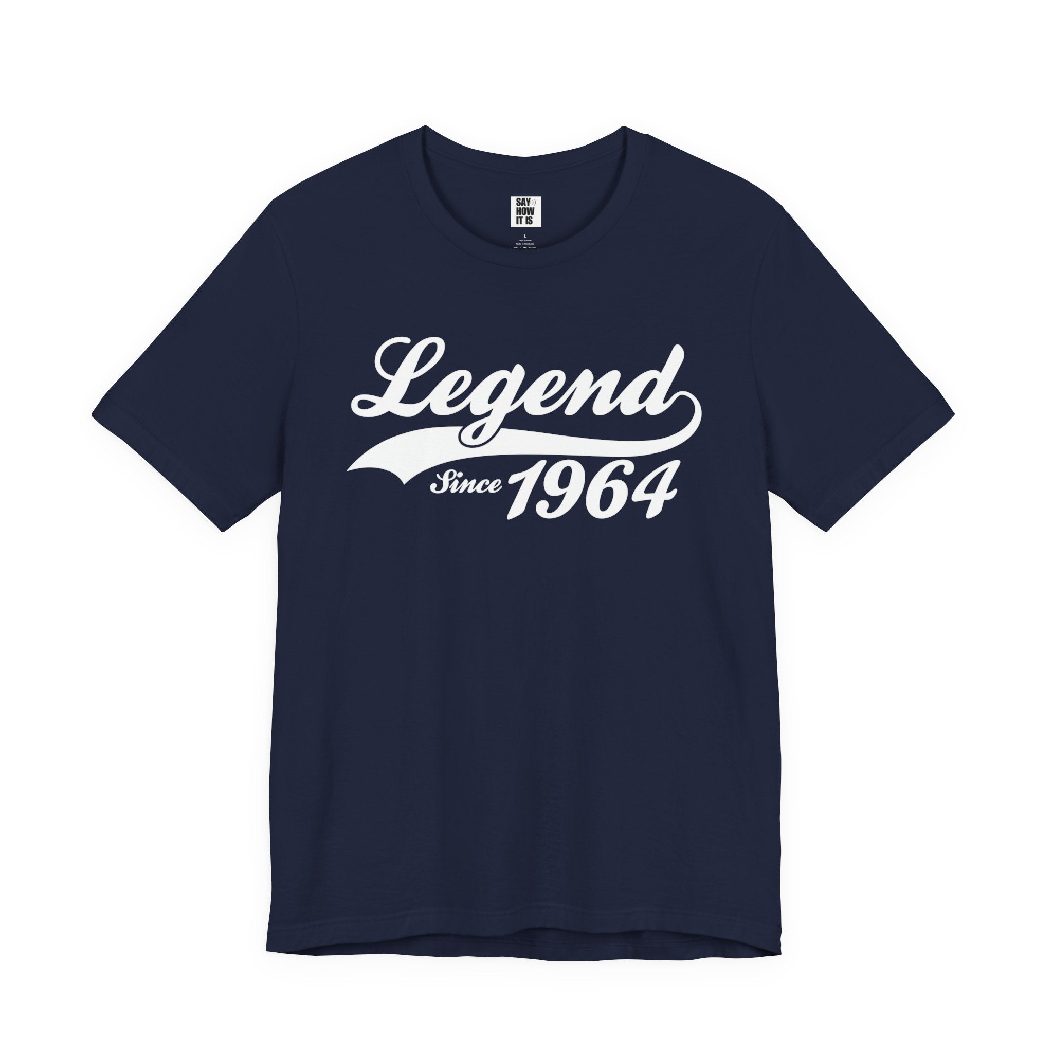 60th Birthday Legend Since 1964 Unisex Tee