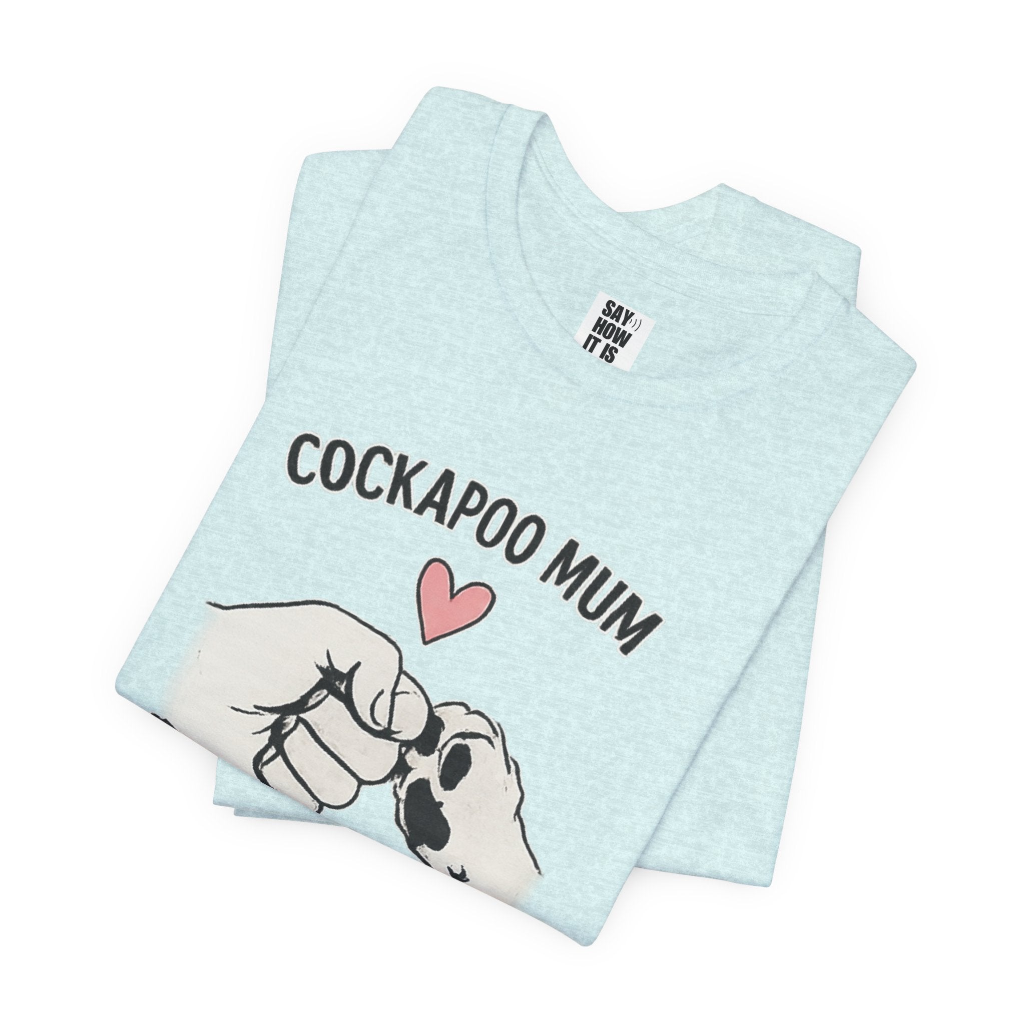 Cockapoo Mum T‑Shirt – "Partners in Crime for Life"