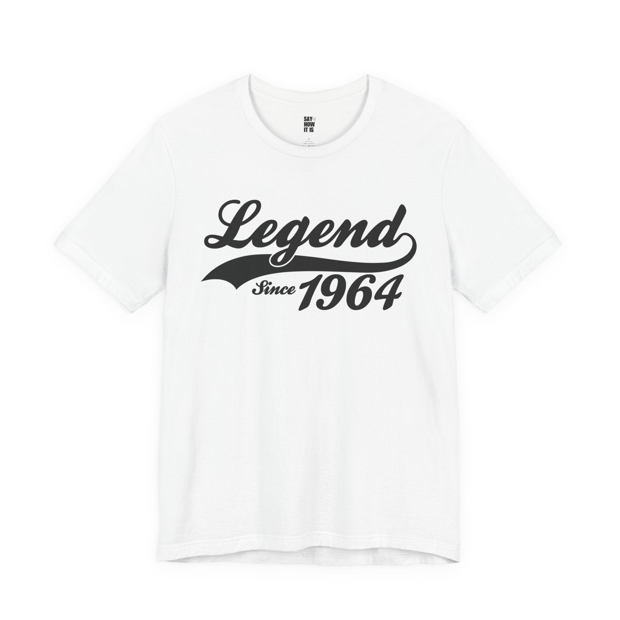 60th Birthday Legend Since 1964 Unisex Tee