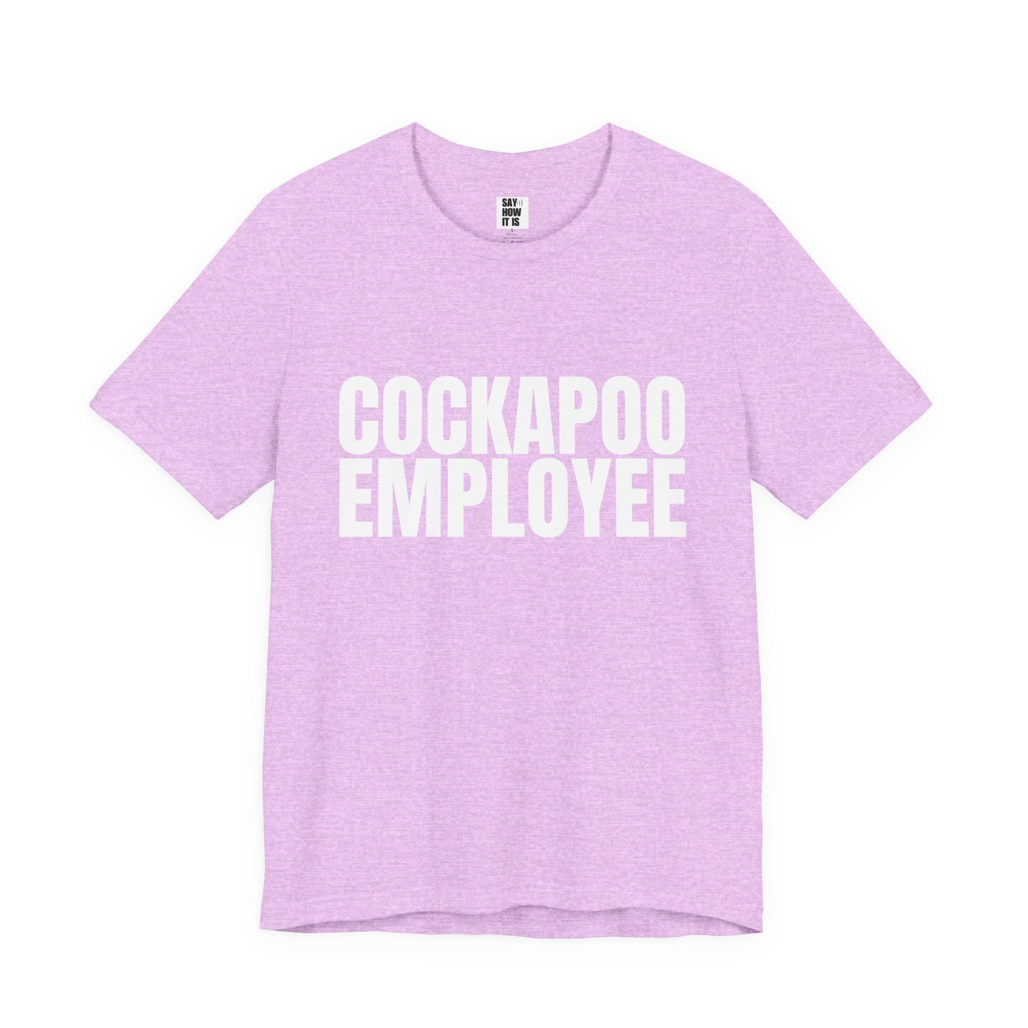 Cockapoo Employee T-Shirt — Funny Dog Lover Tee