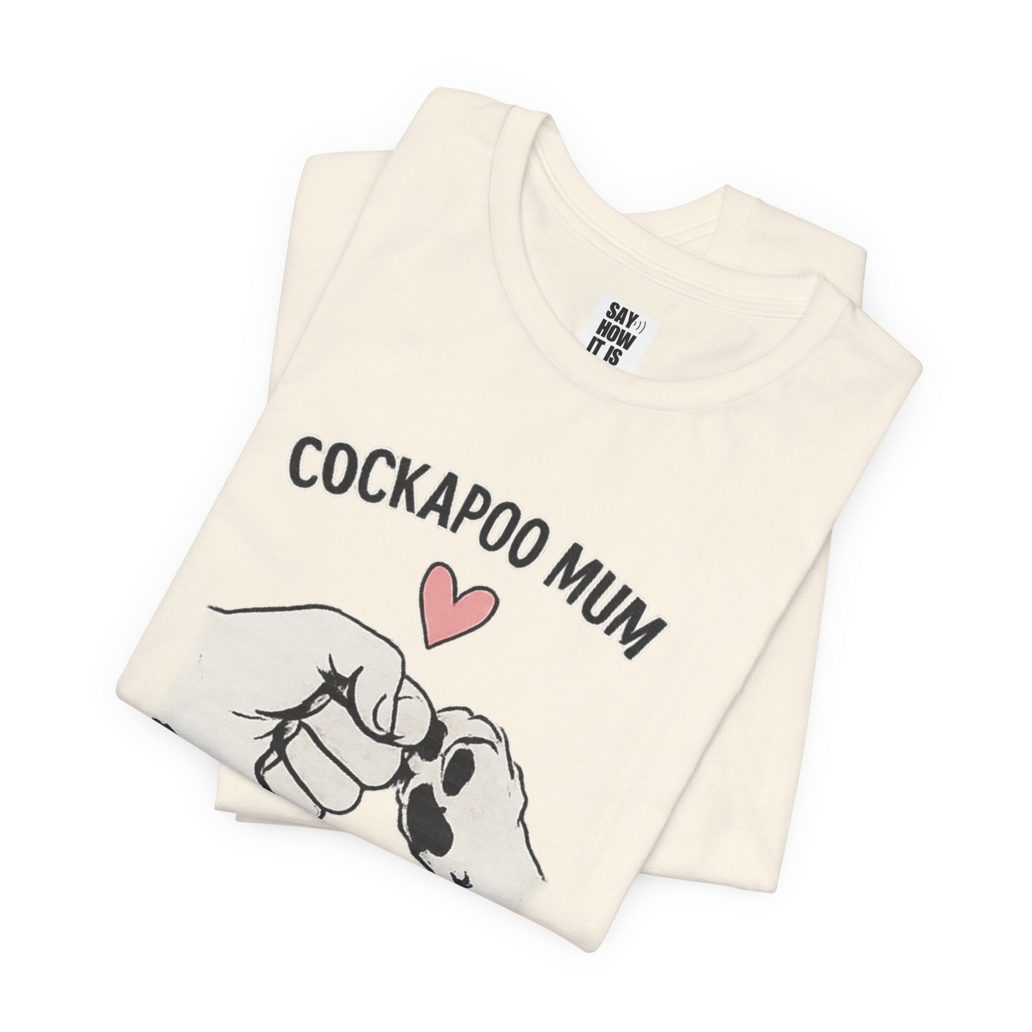 Cockapoo Mum T‑Shirt – "Partners in Crime for Life"