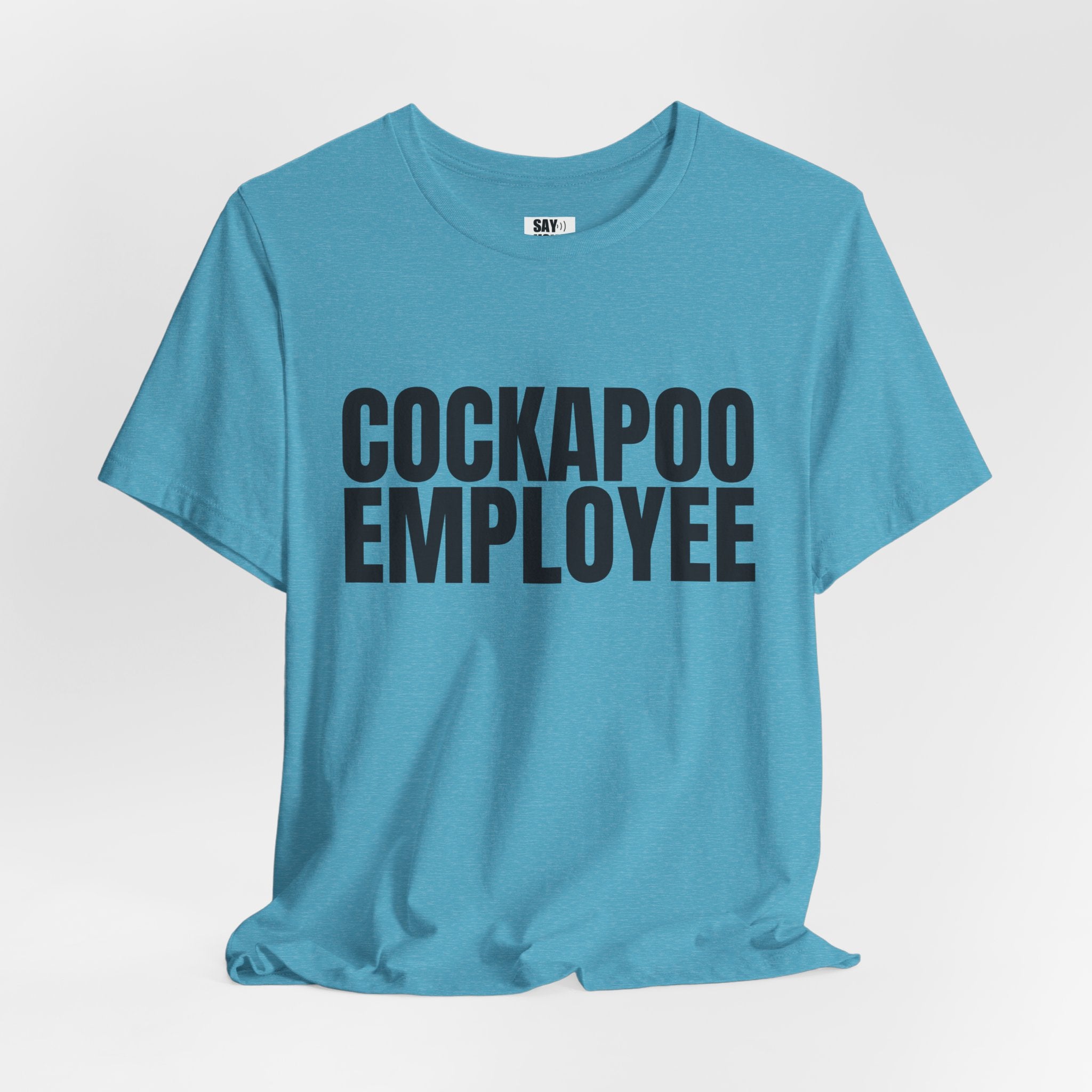 Cockapoo Employee T‑Shirt — Funny Dog Lover Tee