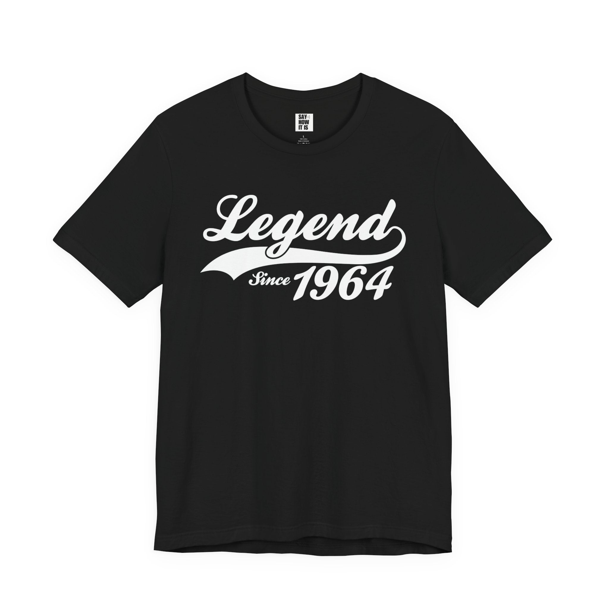 60th Birthday Legend Since 1964 Unisex Tee