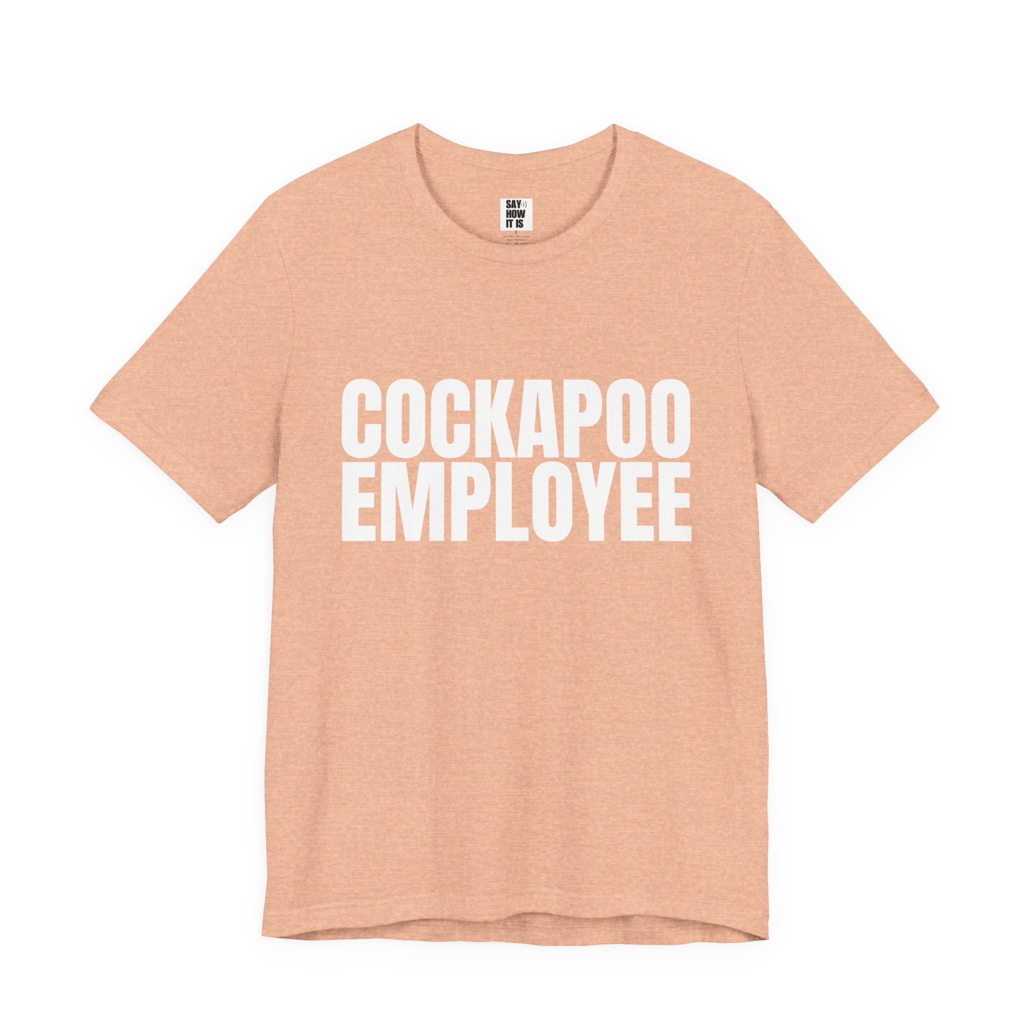 Cockapoo Employee T-Shirt — Funny Dog Lover Tee