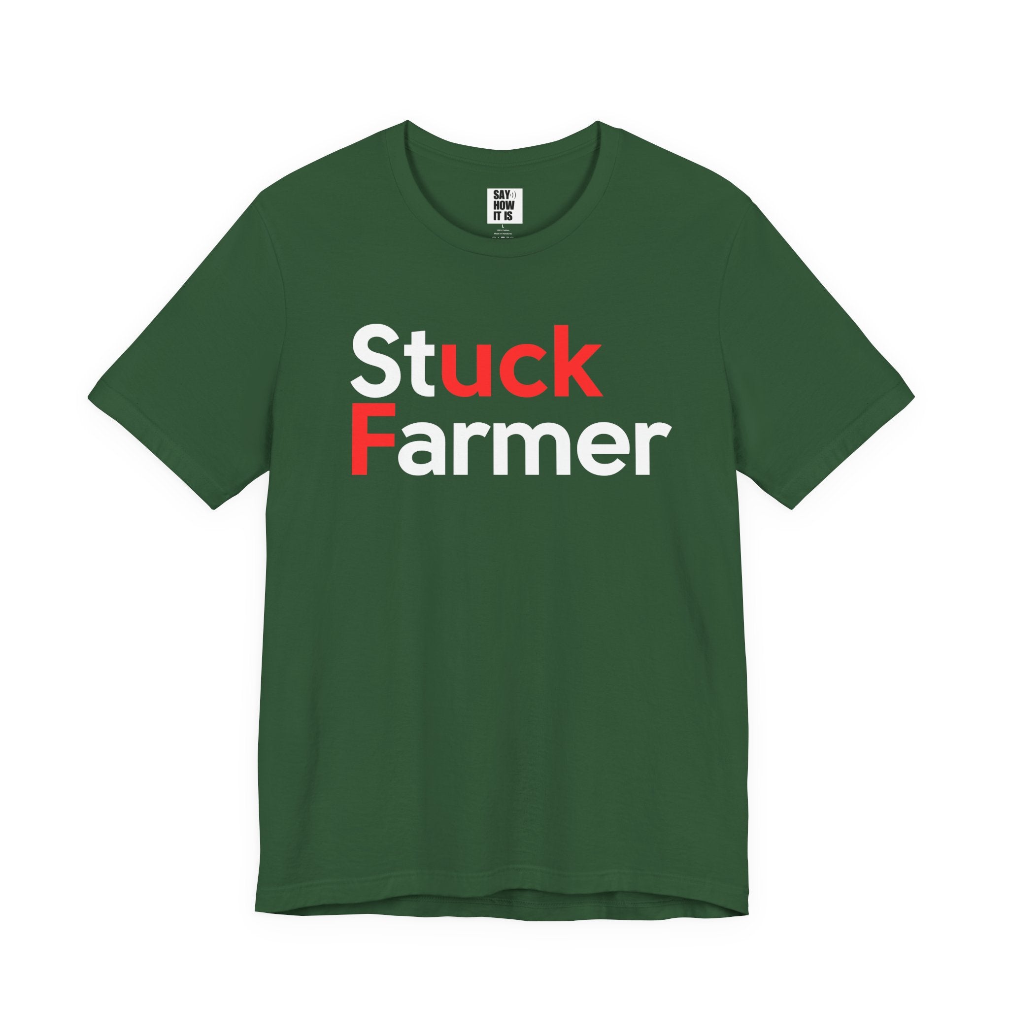 Stuck Farmer  - Unisex Tee t-shirt