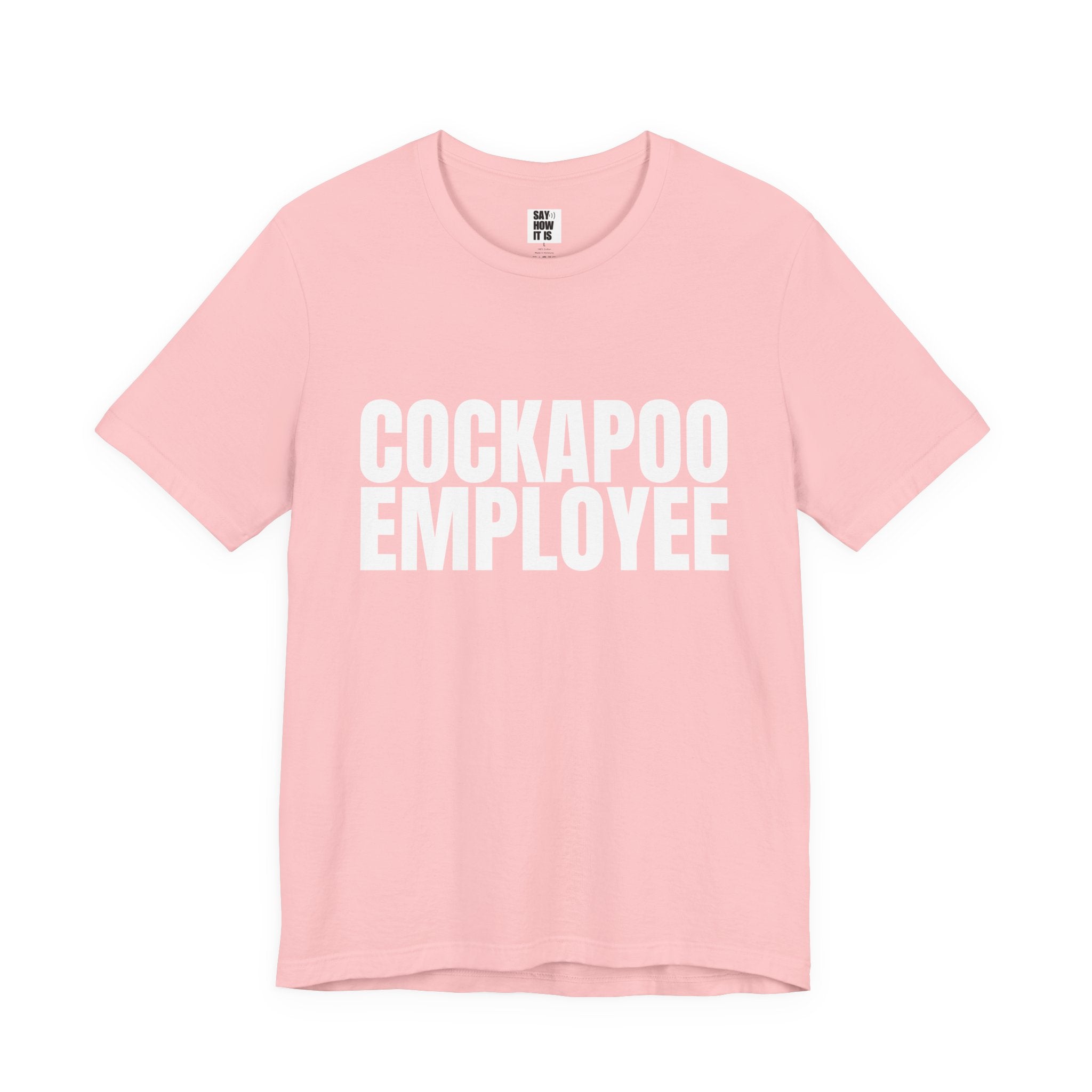 Cockapoo Employee T-Shirt — Funny Dog Lover Tee
