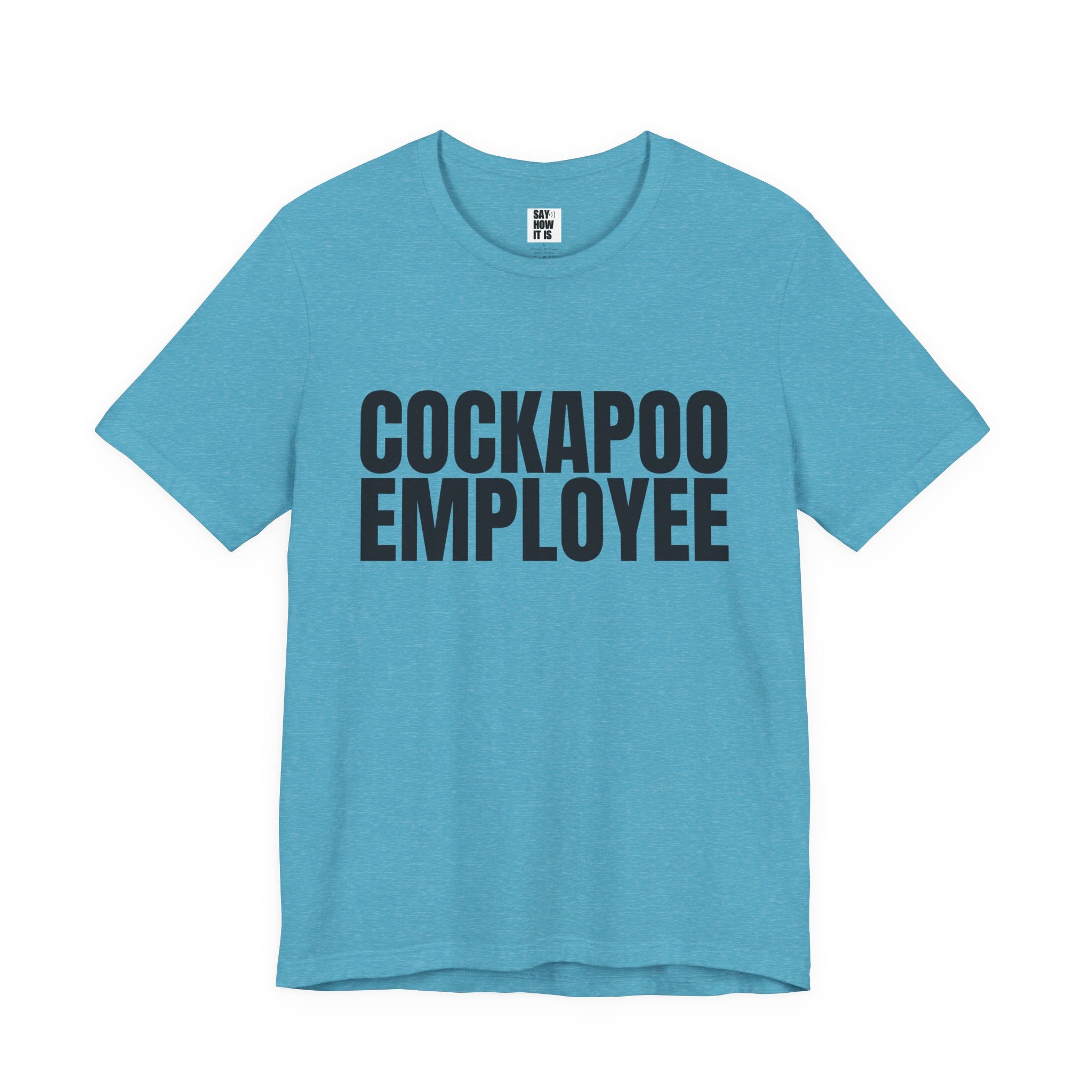 Cockapoo Employee T‑Shirt — Funny Dog Lover Tee