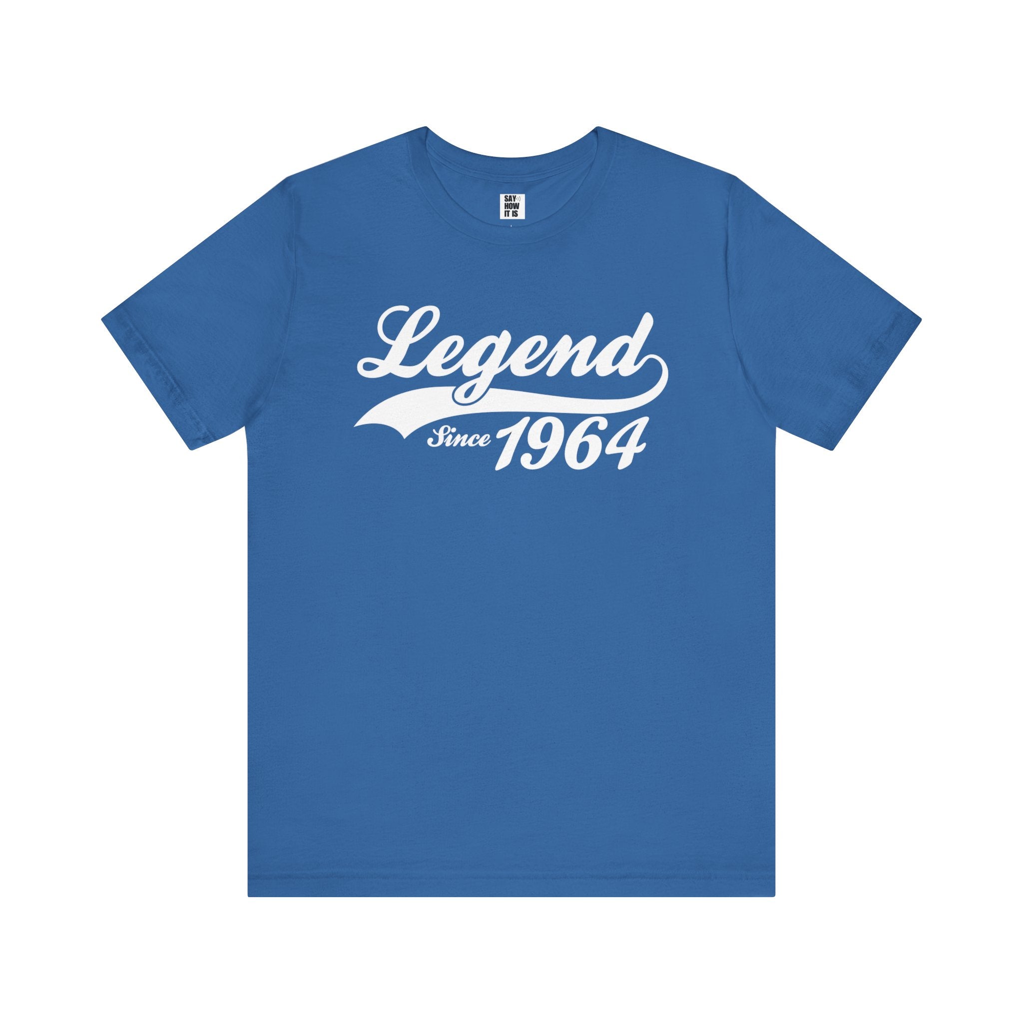 60th Birthday Legend Since 1964 Unisex Tee