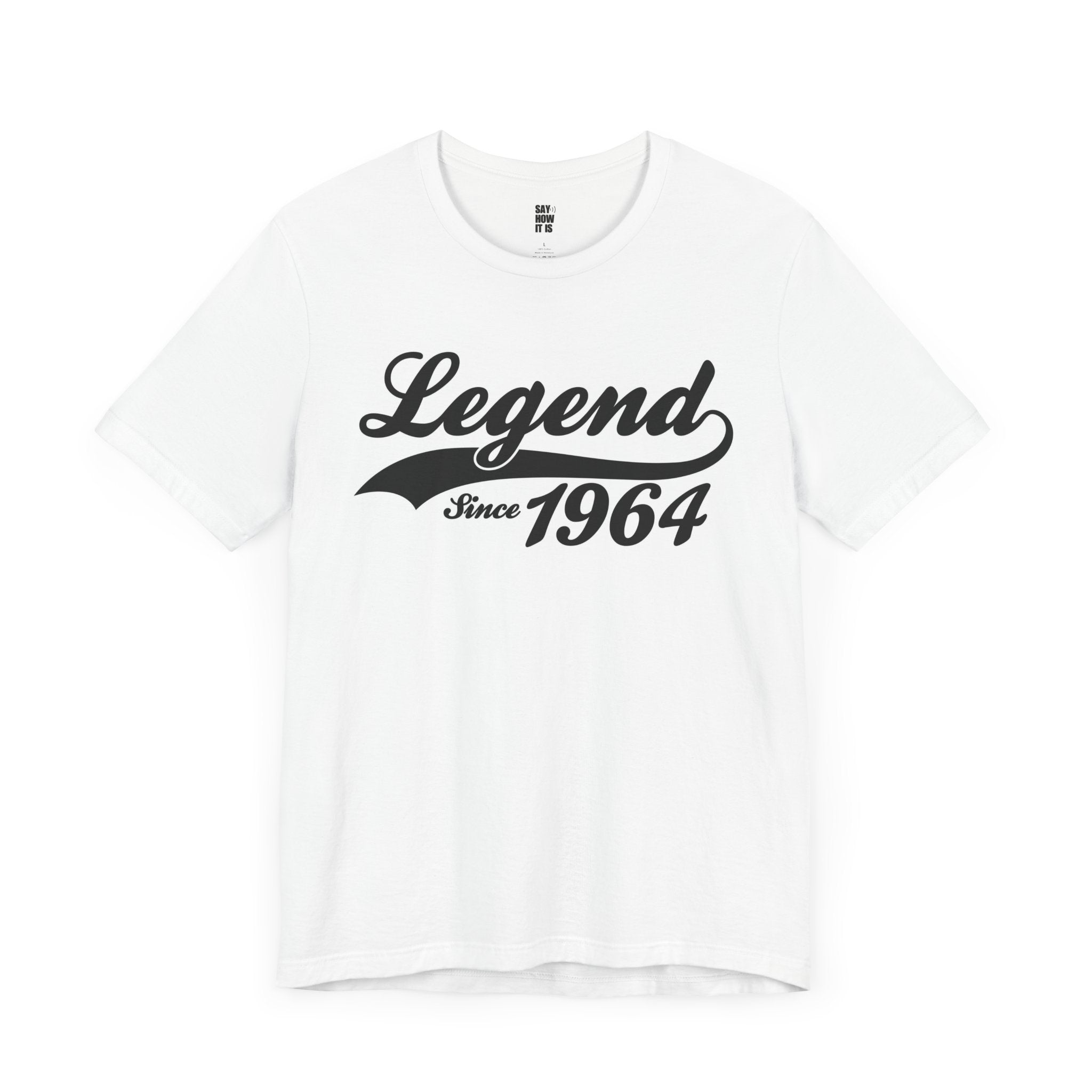 60th Birthday Legend Since 1964 Unisex Tee