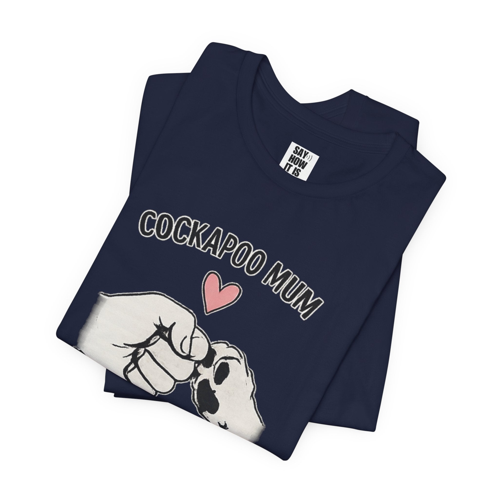Cockapoo Mum T‑Shirt – "Partners in Crime for Life"