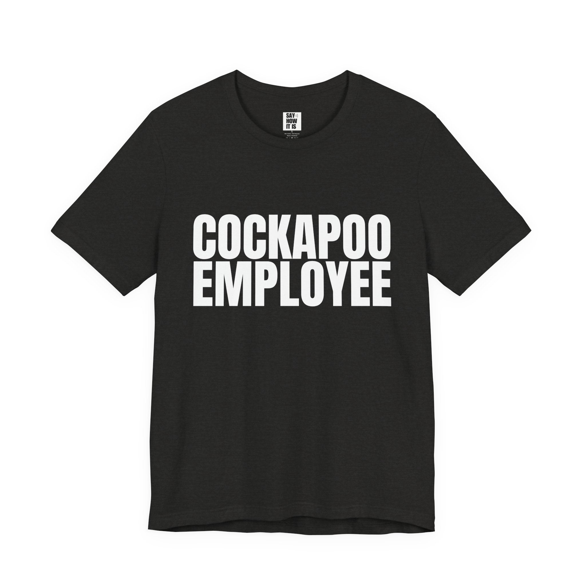 Cockapoo Employee T-Shirt — Funny Dog Lover Tee