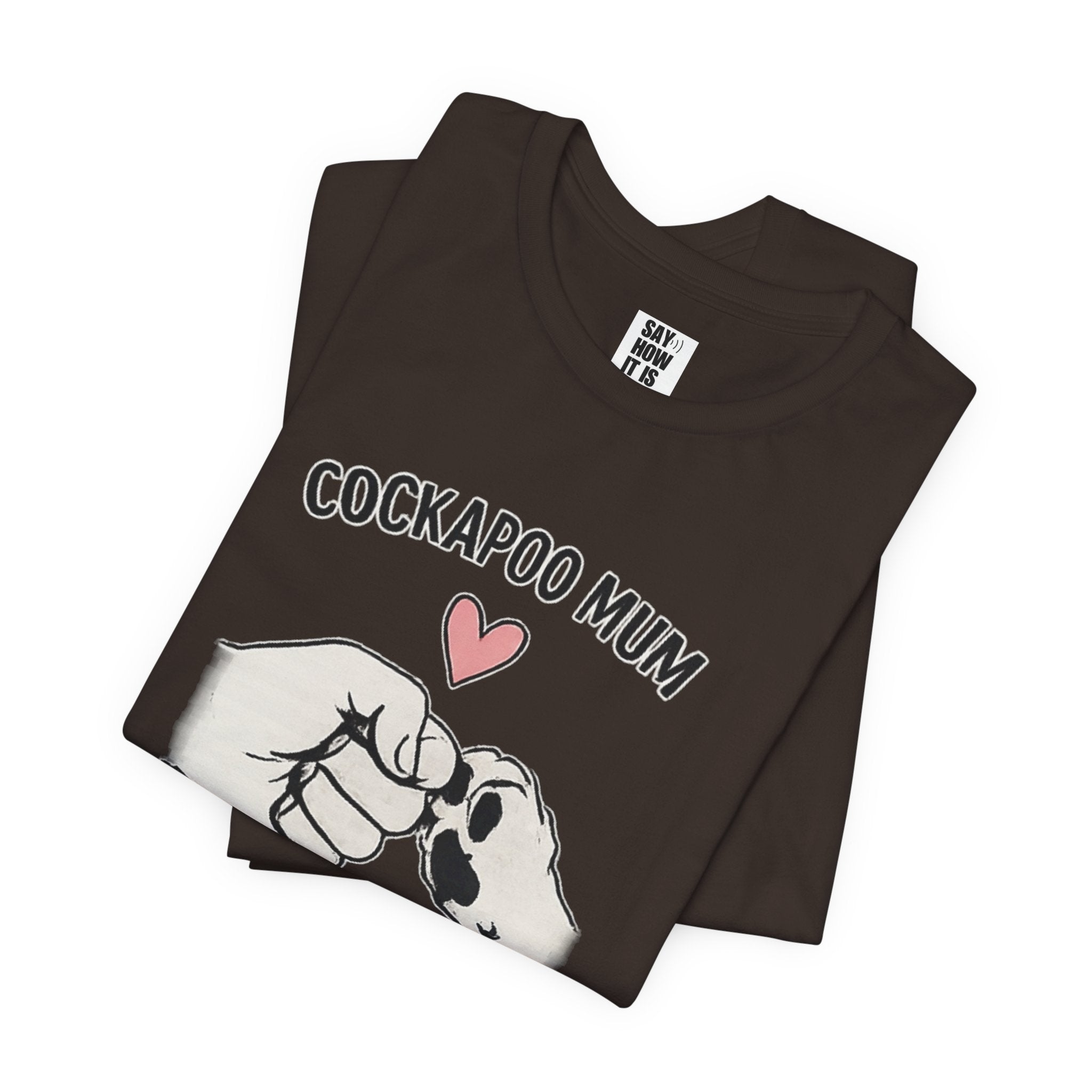 Cockapoo Mum T‑Shirt – "Partners in Crime for Life"