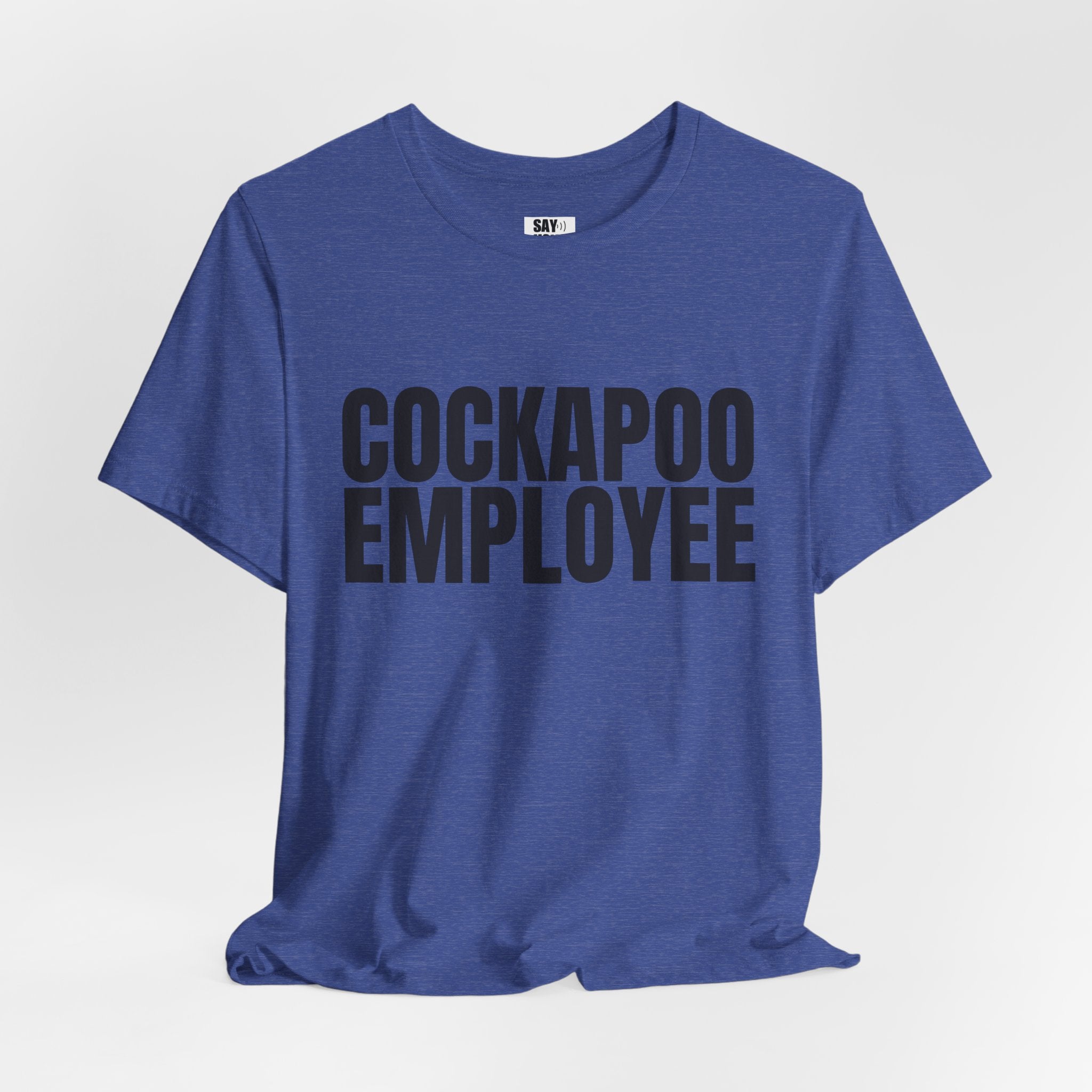 Cockapoo Employee T‑Shirt — Funny Dog Lover Tee