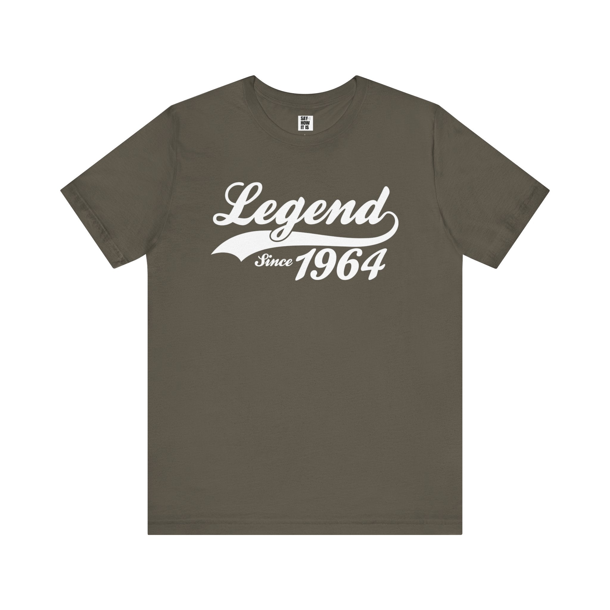 60th Birthday Legend Since 1964 Unisex Tee