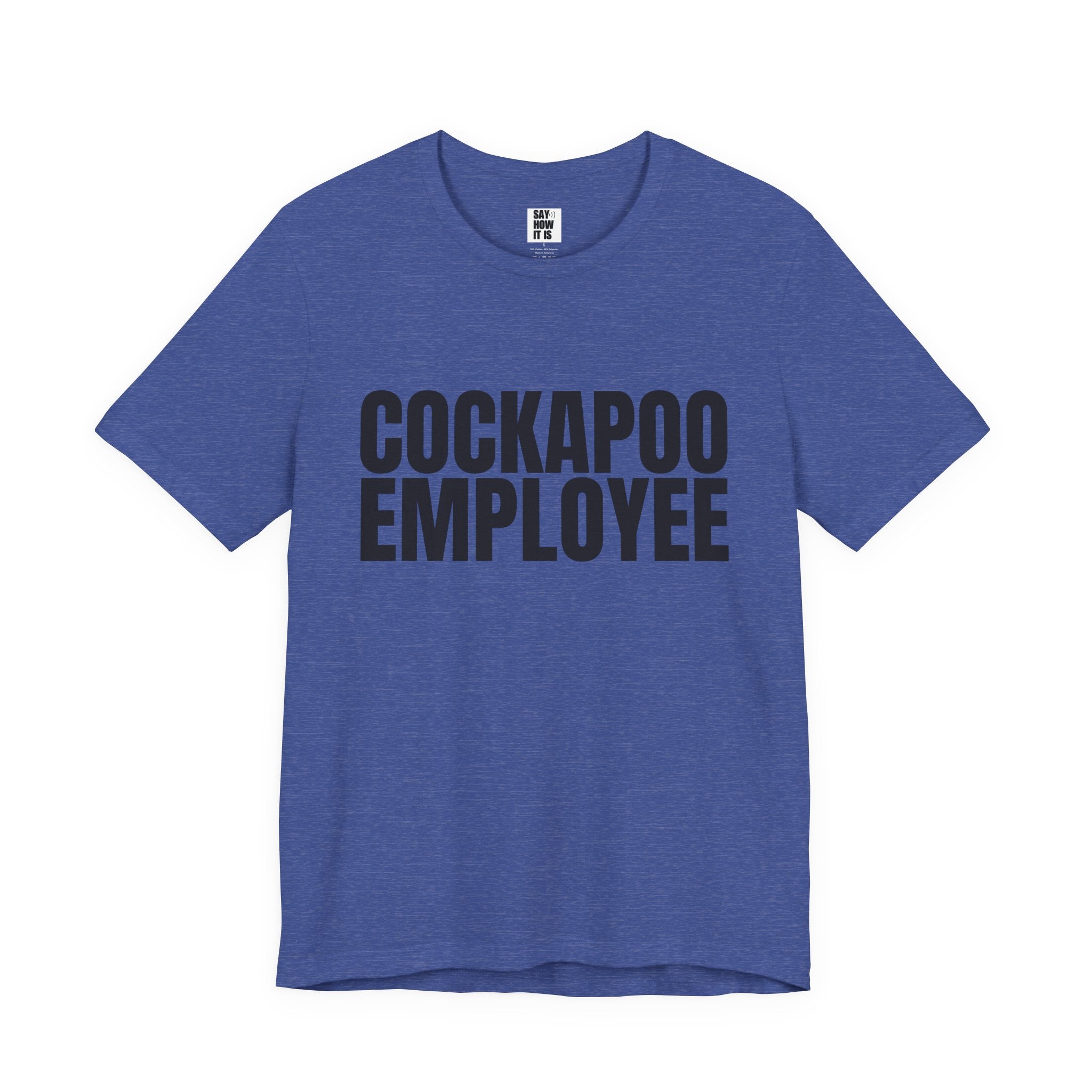 Cockapoo Employee T‑Shirt — Funny Dog Lover Tee