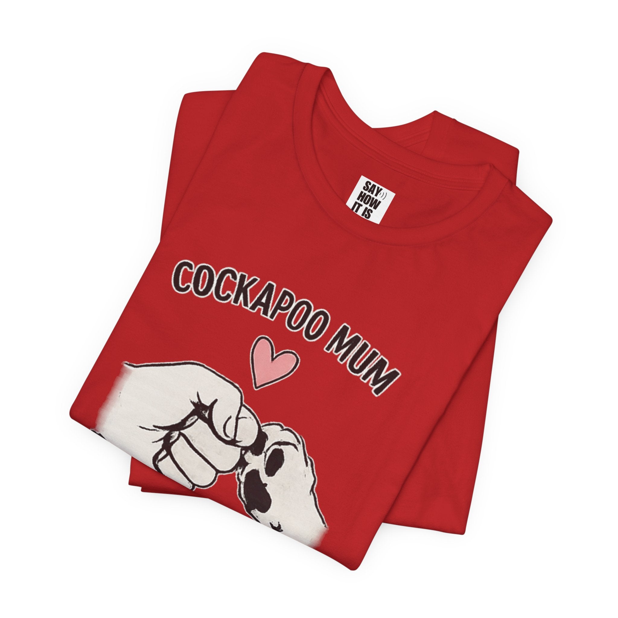 Cockapoo Mum T‑Shirt – "Partners in Crime for Life"