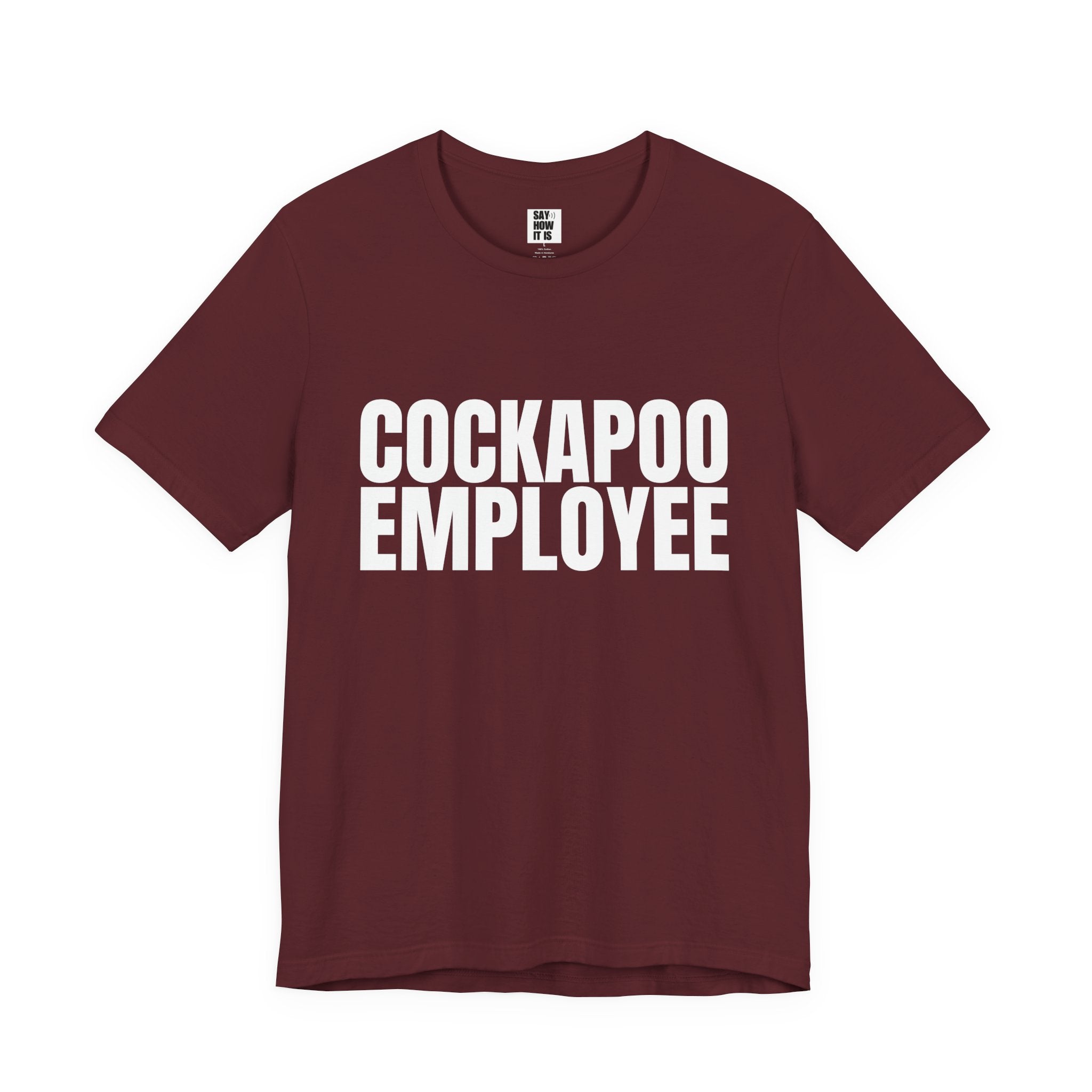 Cockapoo Employee T-Shirt — Funny Dog Lover Tee