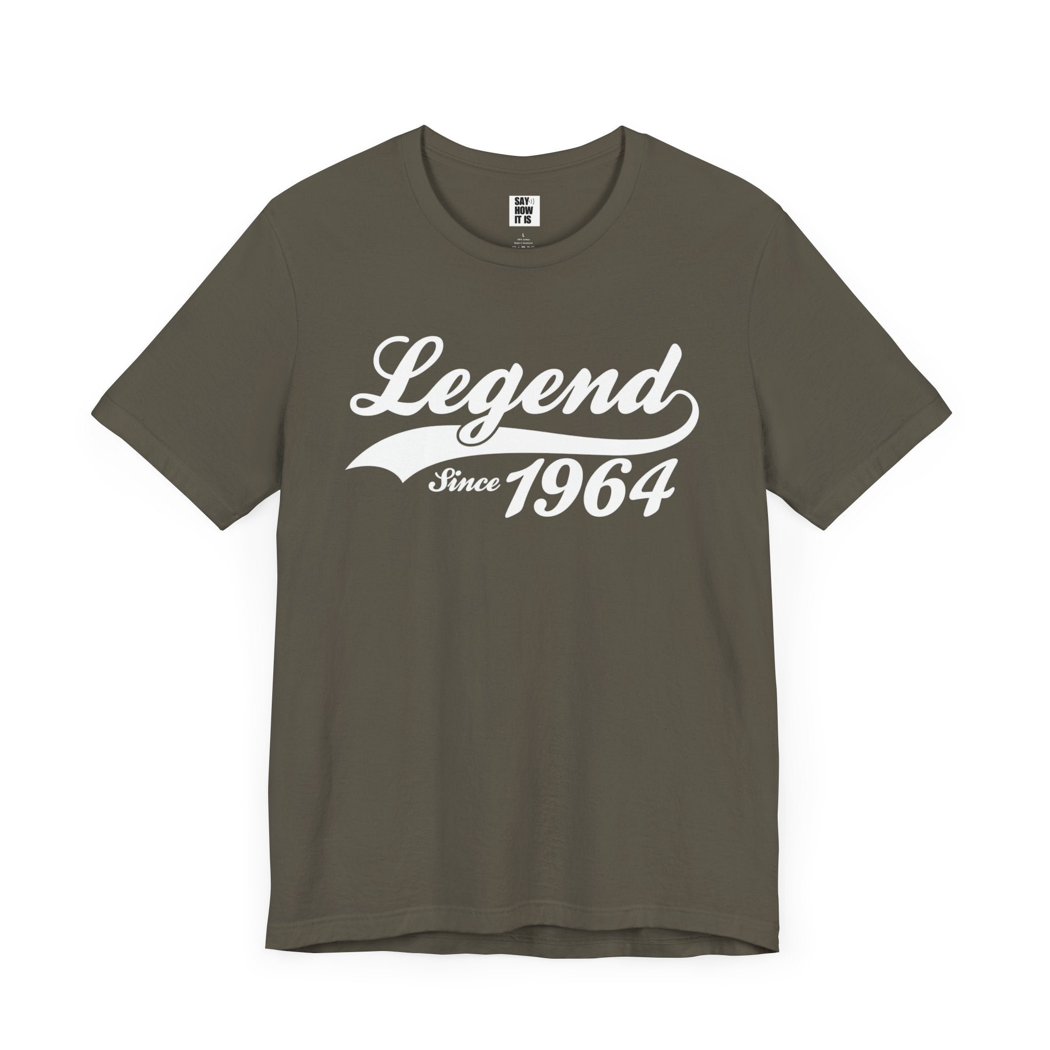 60th Birthday Legend Since 1964 Unisex Tee