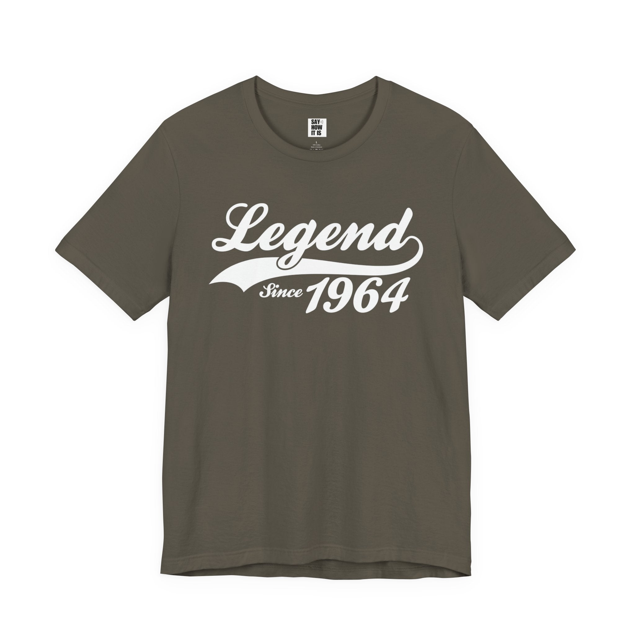 60th Birthday Legend Since 1964 Unisex Tee