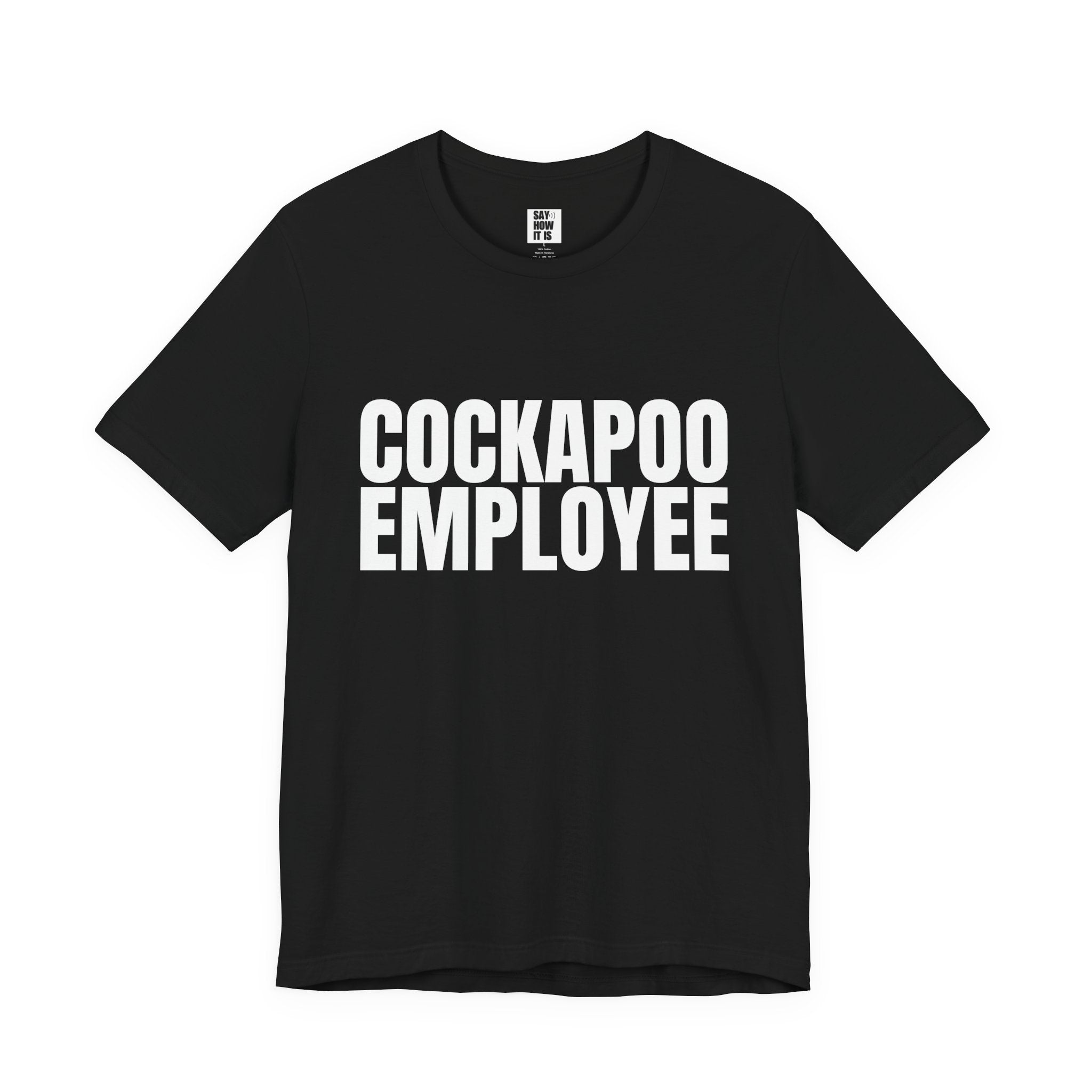 Cockapoo Employee T-Shirt — Funny Dog Lover Tee