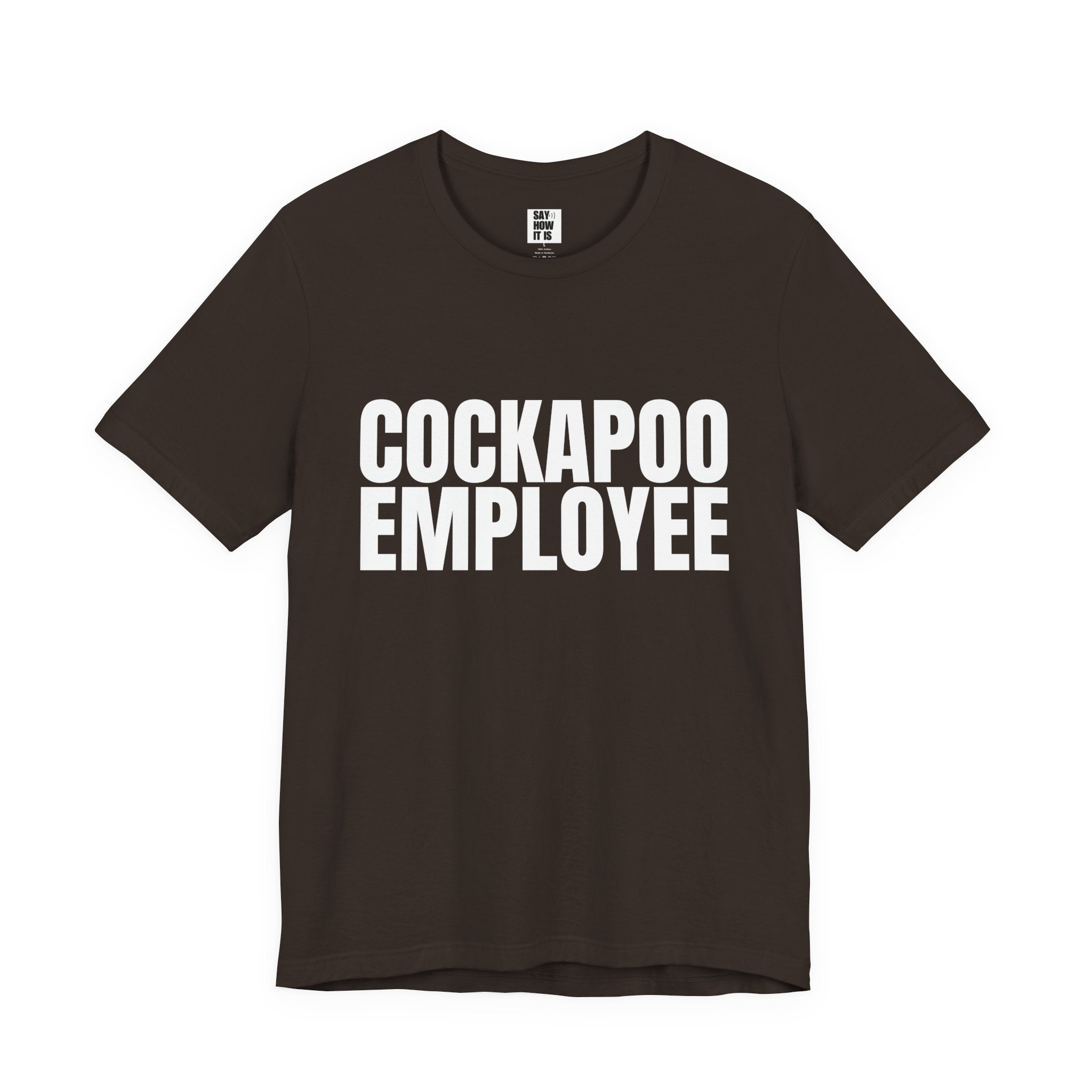 Cockapoo Employee T-Shirt — Funny Dog Lover Tee