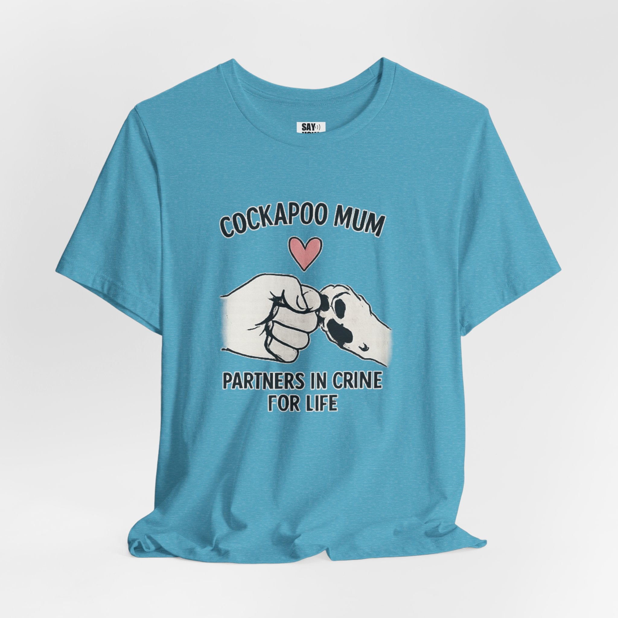 Cockapoo Mum T‑Shirt – "Partners in Crime for Life"