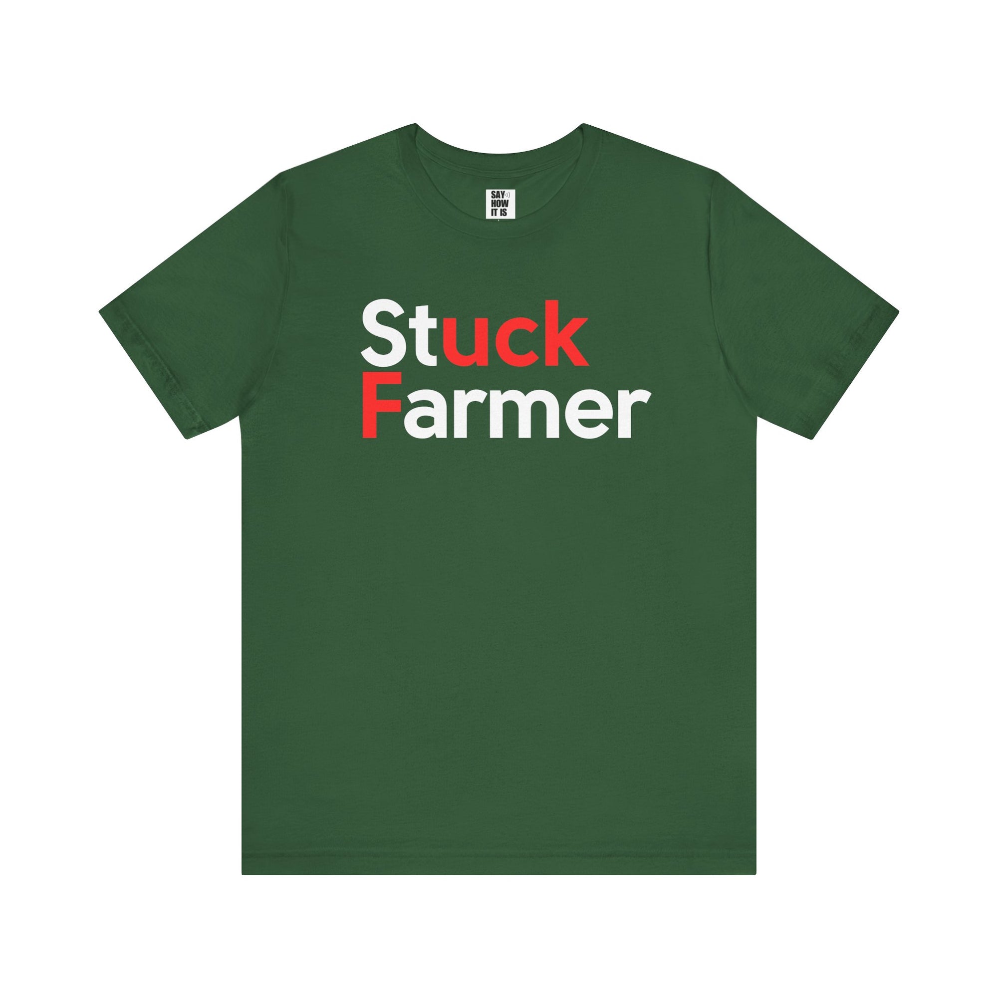 Stuck Farmer  - Unisex Tee t-shirt