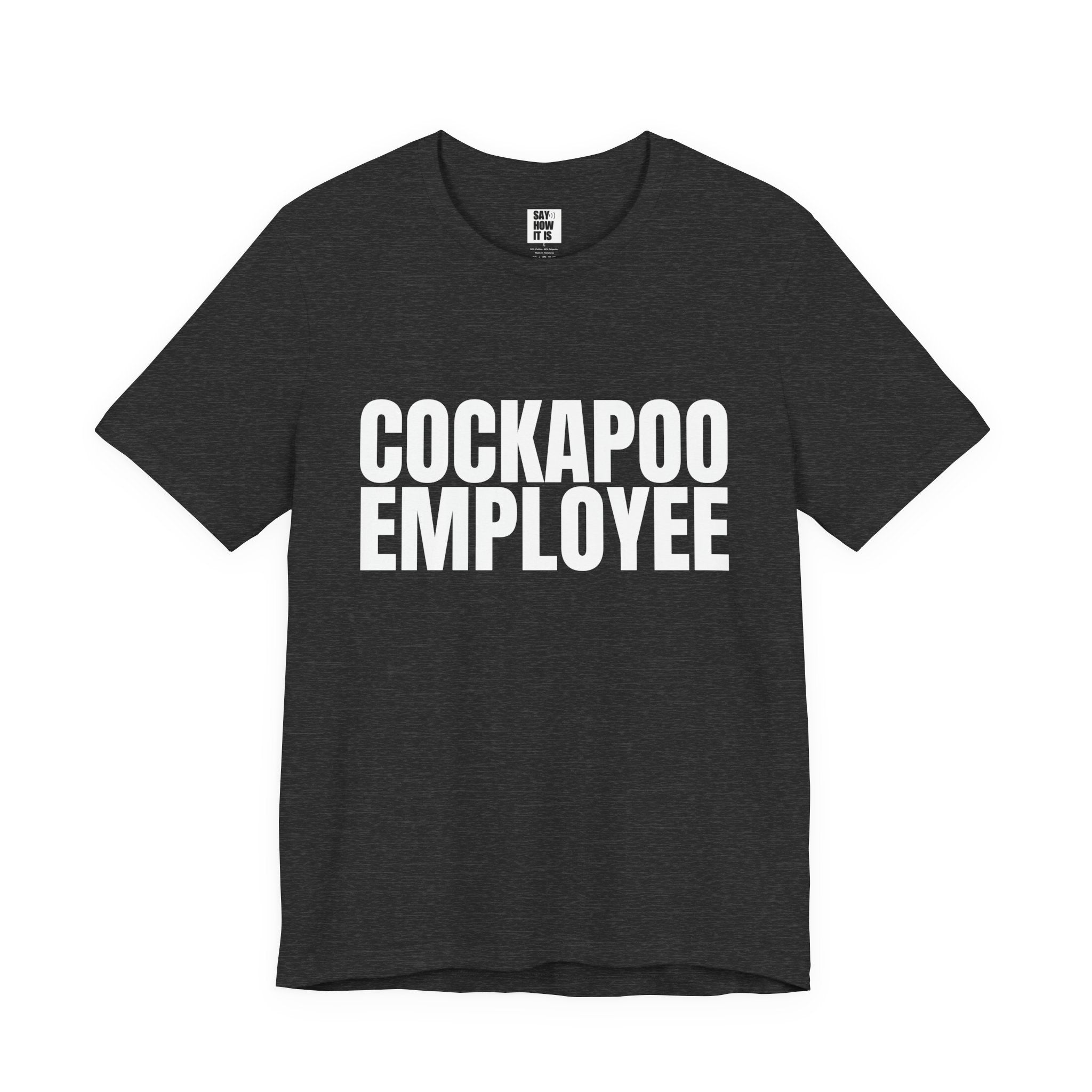 Cockapoo Employee T-Shirt — Funny Dog Lover Tee
