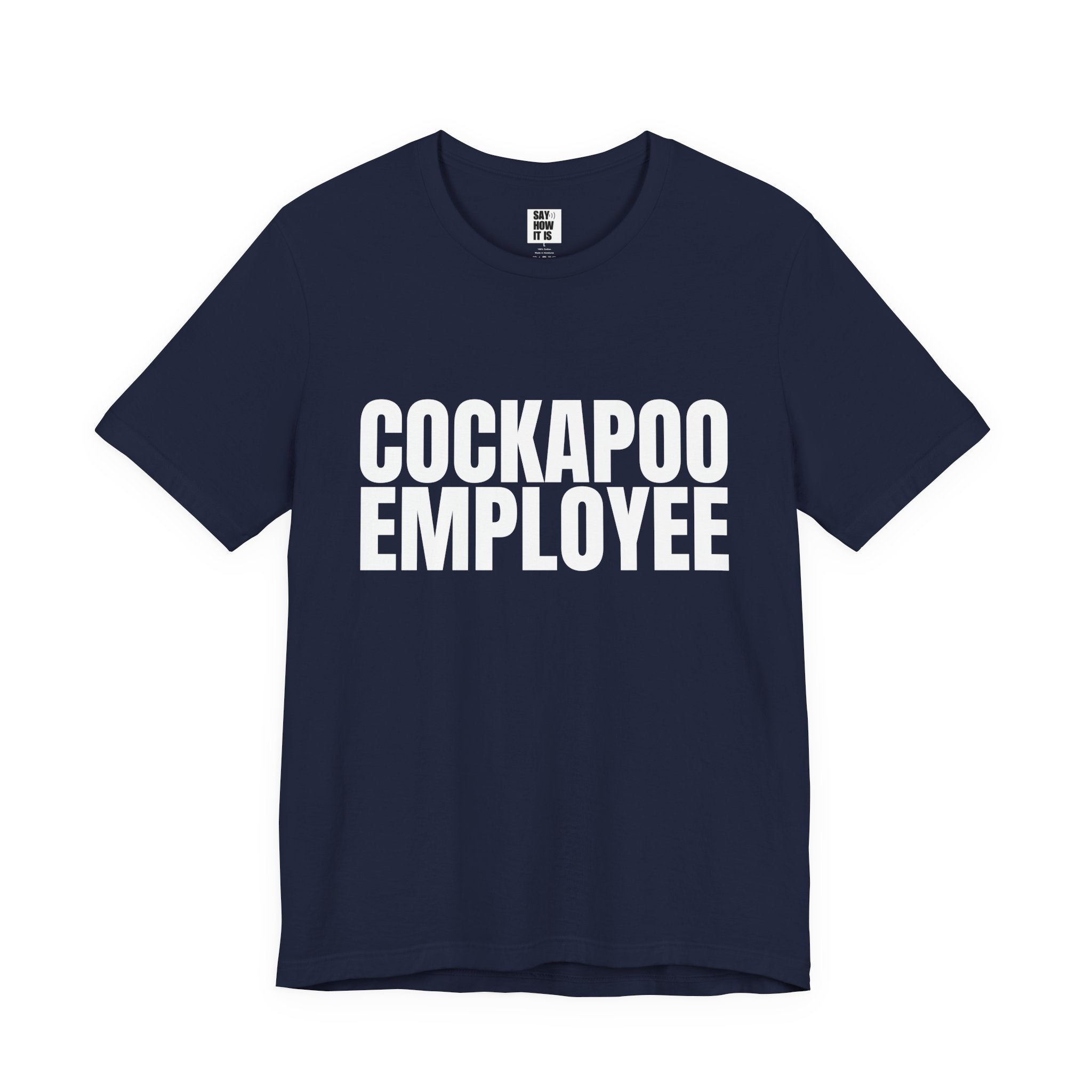 Cockapoo Employee T-Shirt — Funny Dog Lover Tee