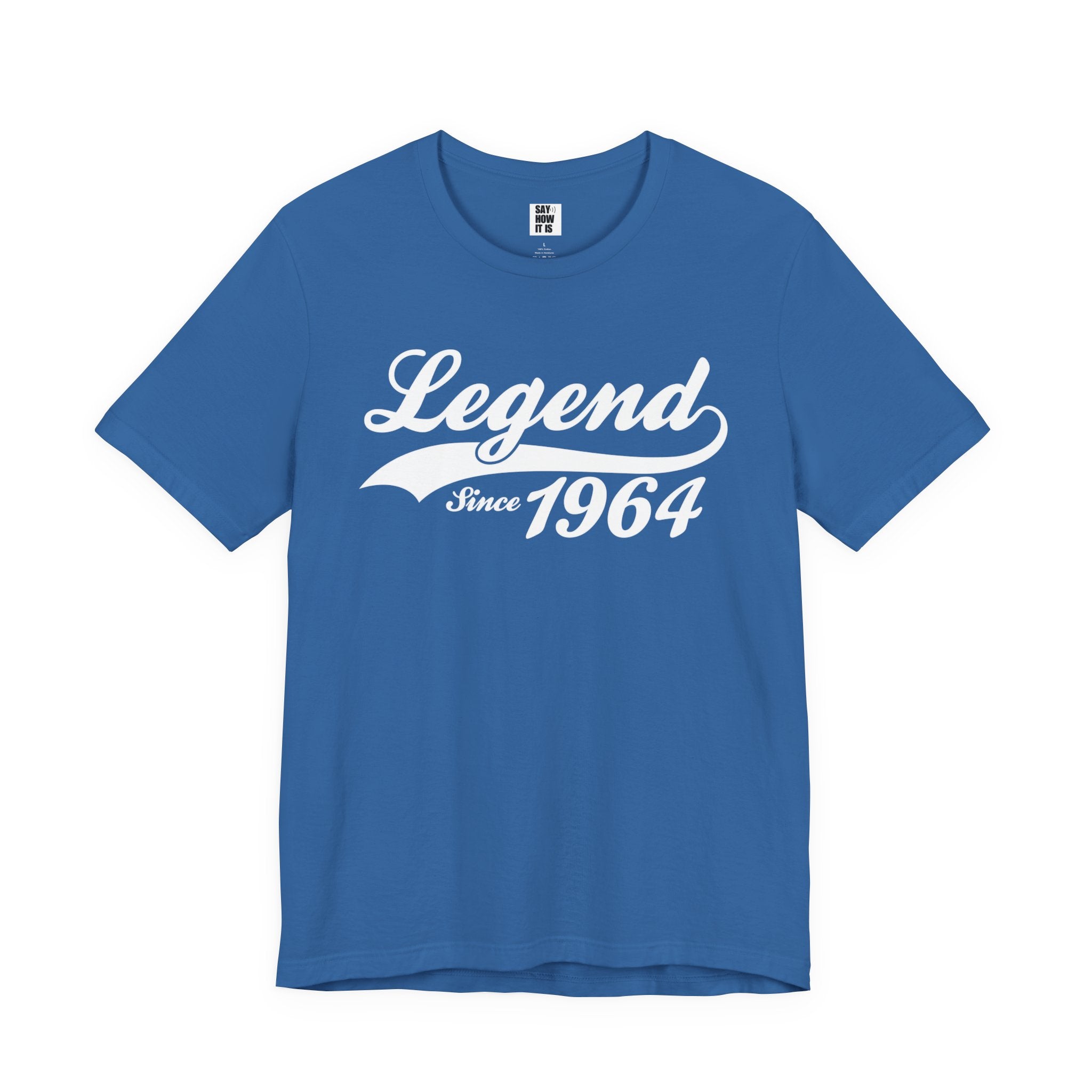 60th Birthday Legend Since 1964 Unisex Tee