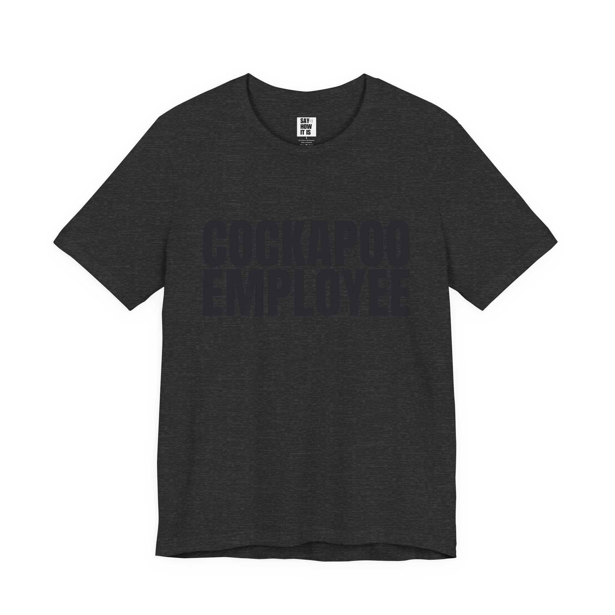 Cockapoo Employee T‑Shirt — Funny Dog Lover Tee