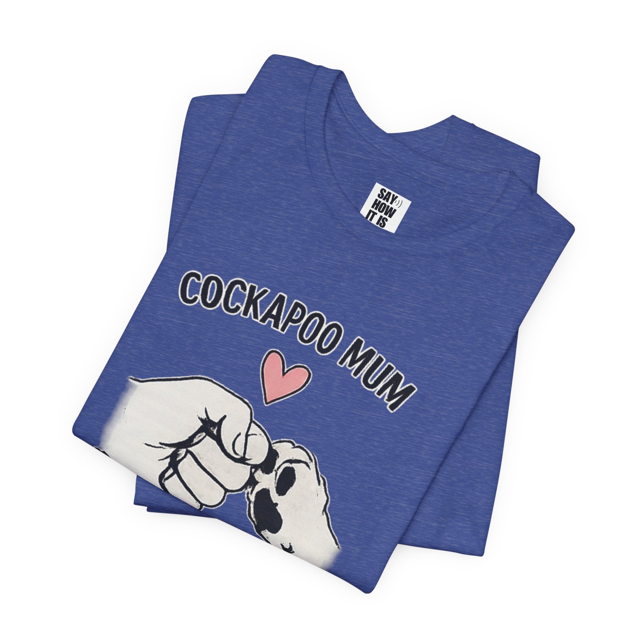 Cockapoo Mum T‑Shirt – "Partners in Crime for Life"