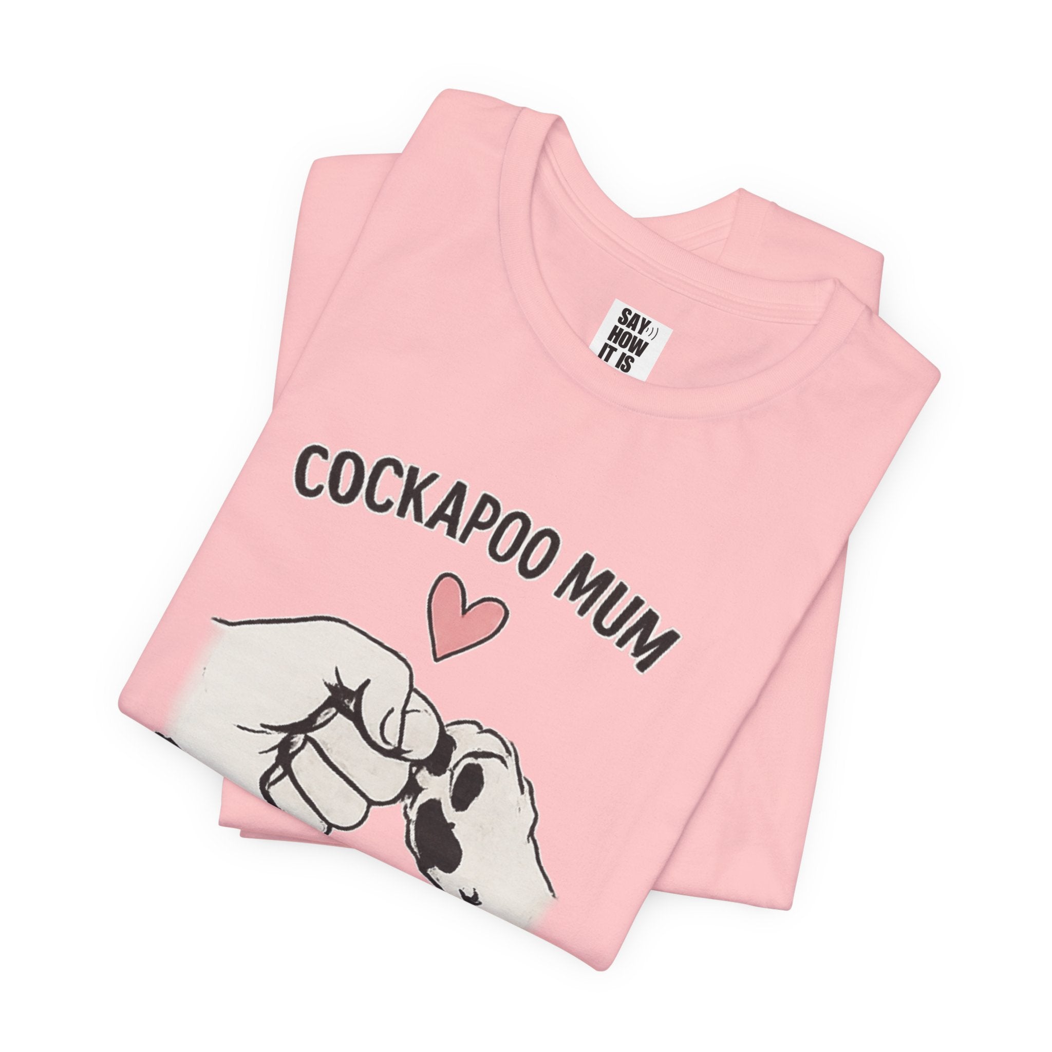 Cockapoo Mum T‑Shirt – "Partners in Crime for Life"