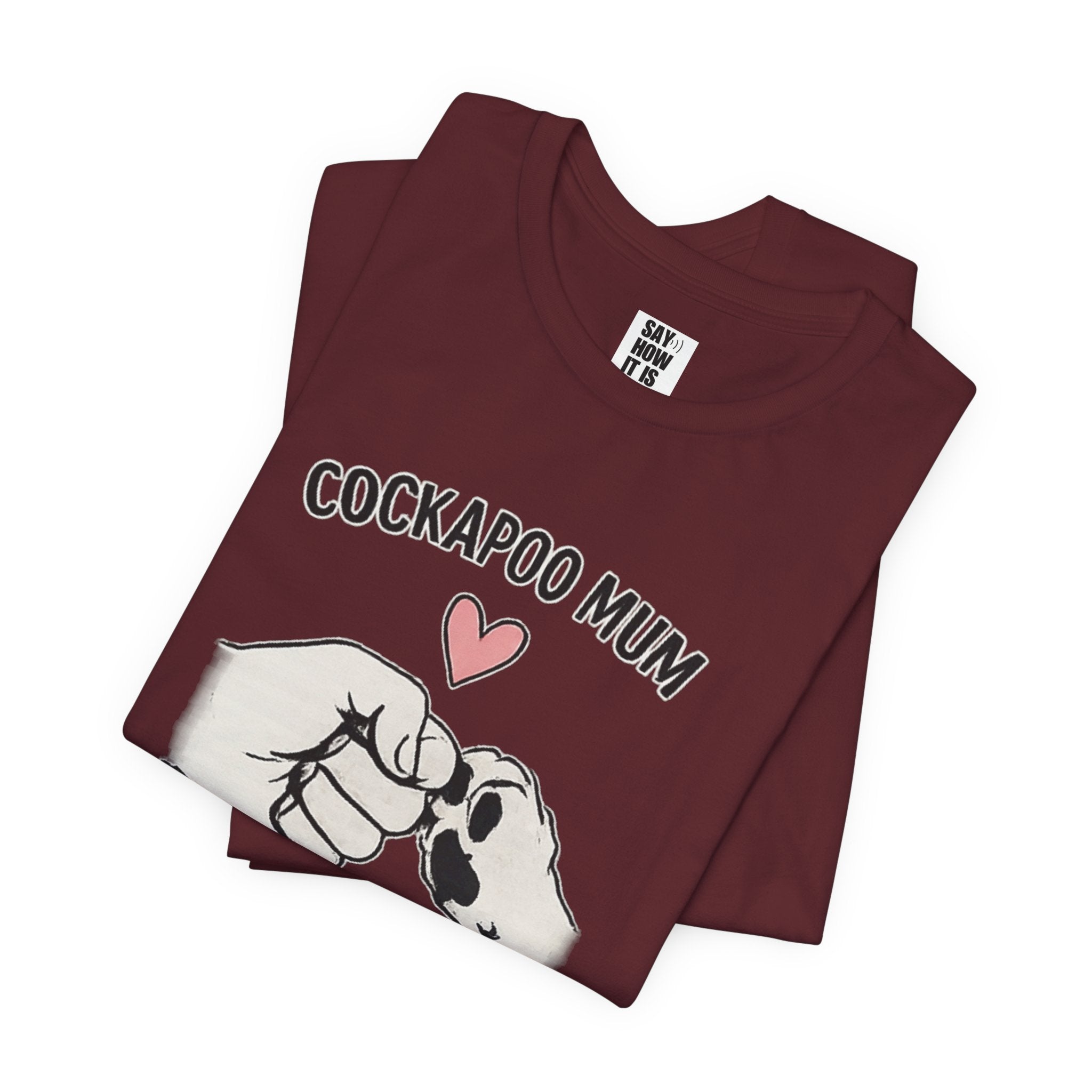 Cockapoo Mum T‑Shirt – "Partners in Crime for Life"