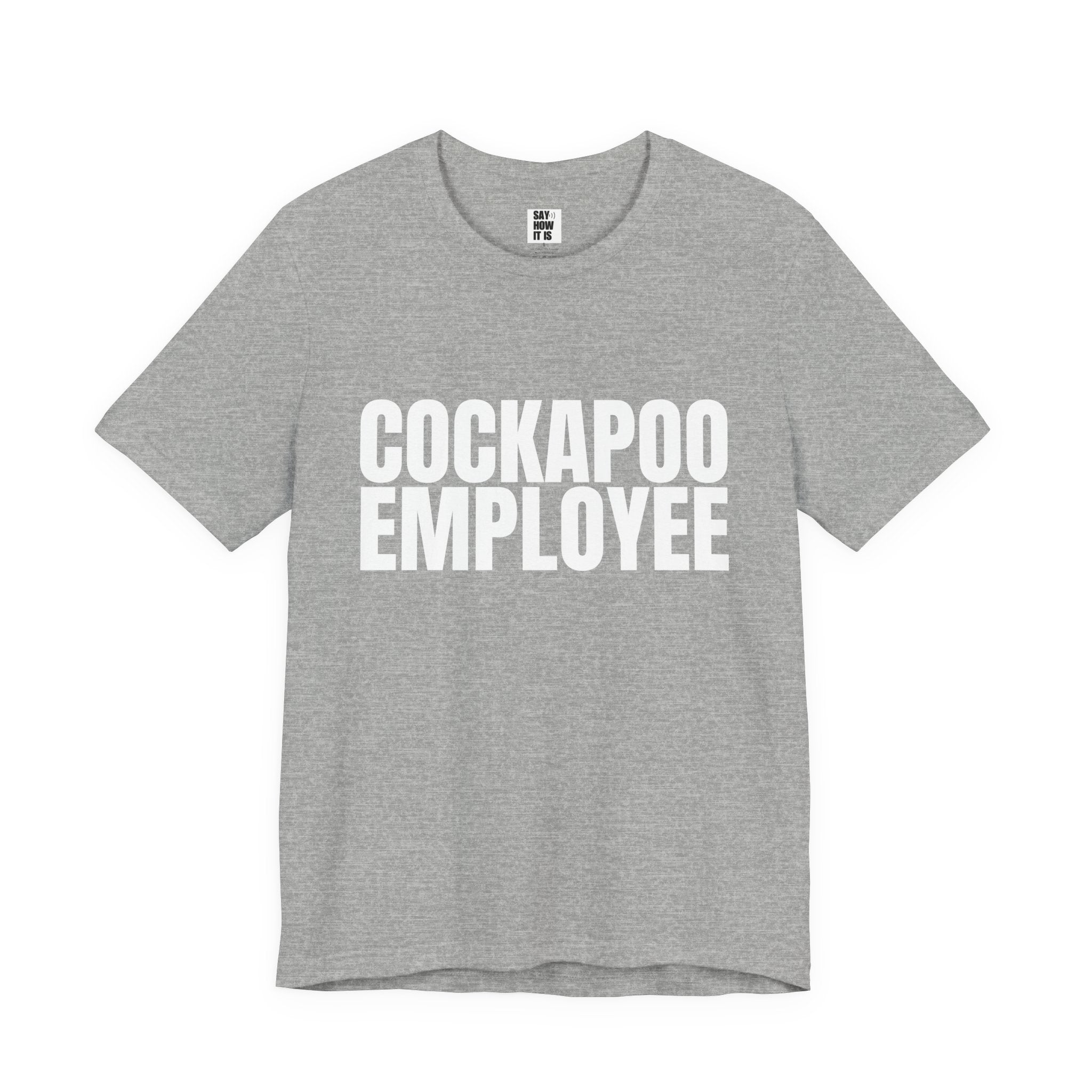Cockapoo Employee T-Shirt — Funny Dog Lover Tee